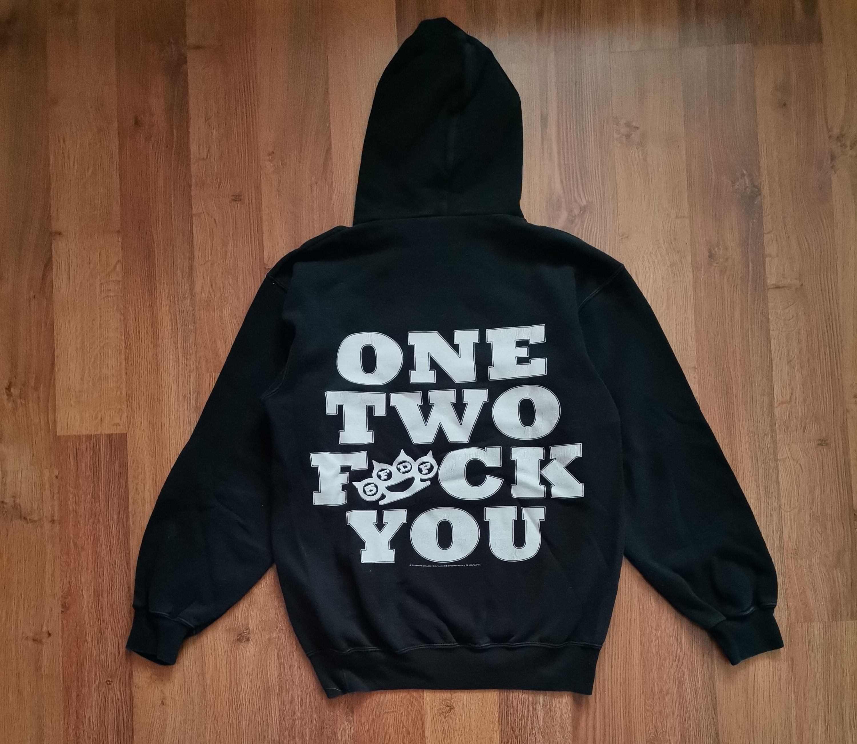 Band Tees × Fruit Of The Loom Fruit of the Loom Five Finger Death Punch 2014 Hoodie Size US S / EU 44-46 / 1 - 1 Thumbnail