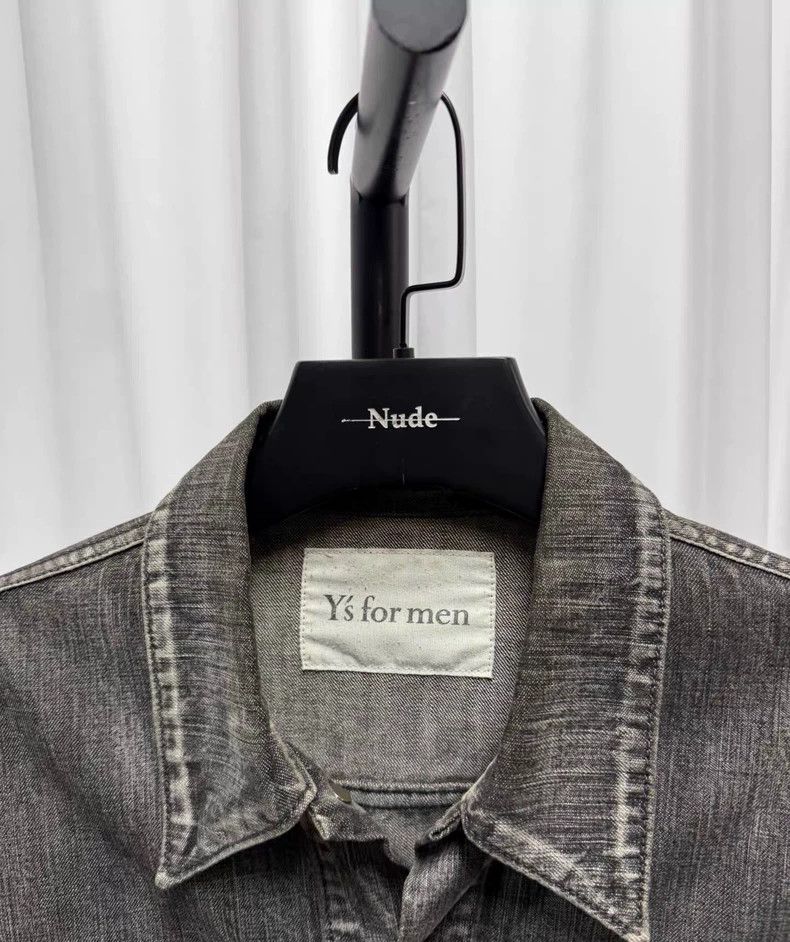 Y's for Men Y's For Men Washed denim jacket Size US L / EU 52-54 / 3 - 5 Thumbnail