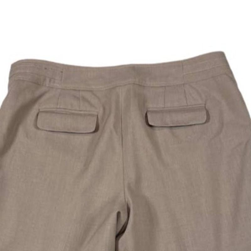 Ann Taylor Ann Taylor Cream Pants | Size 10 Size 32" / US 10 / IT 46 - 4 Thumbnail