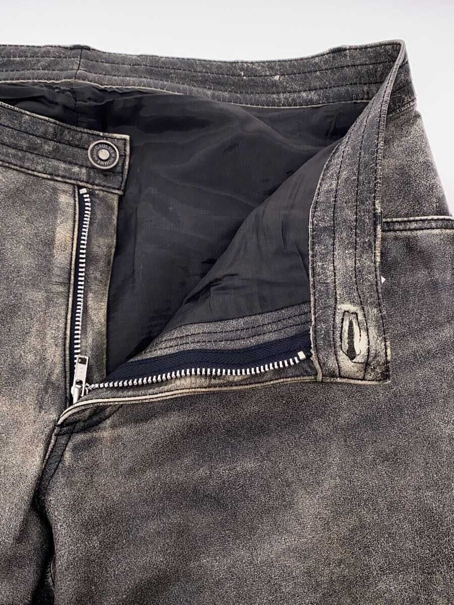 Jean Paul Gaultier Archive Panelled Cowhide Leather Pants Size US 28 / EU 44 - 3 Thumbnail