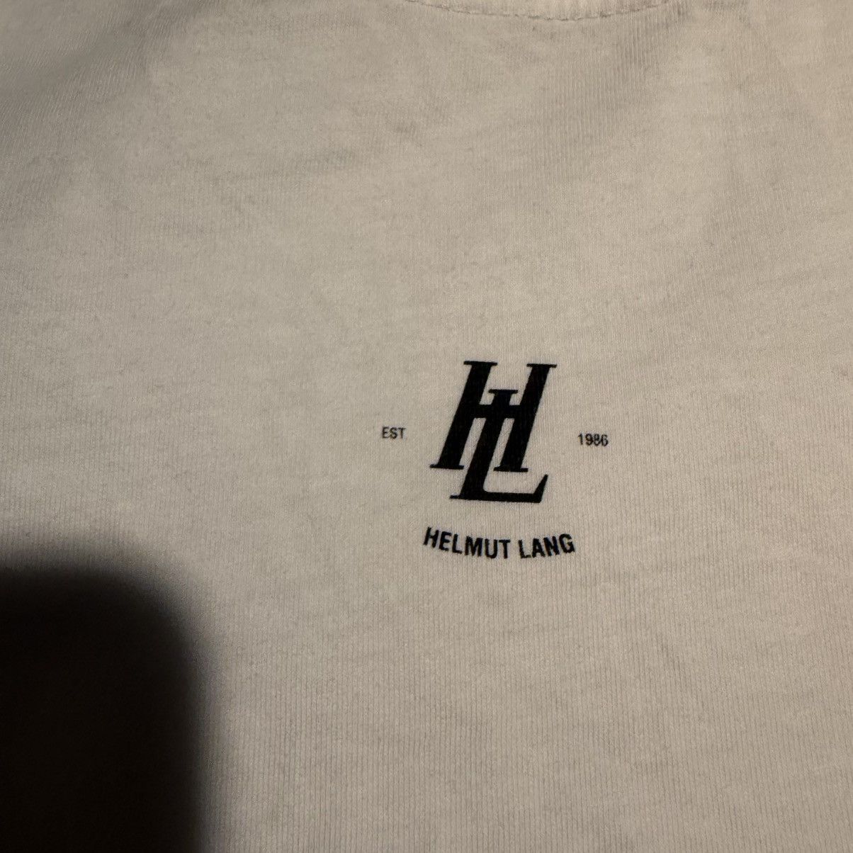 Helmut Lang Helmut Lang HL Baby Tee in White Size XS / US 0-2 / IT 36-38 - 4 Thumbnail