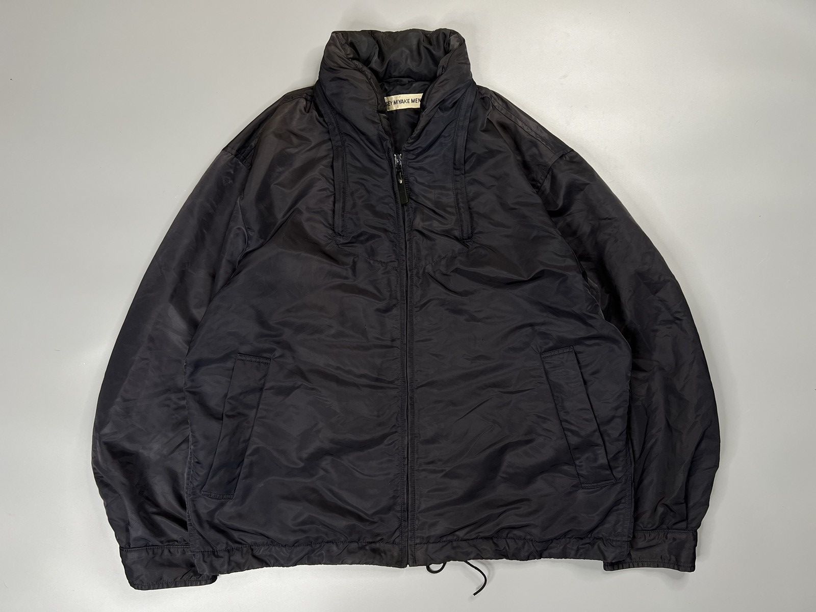 Issey Miyake Men S/S 01 Utility Flight Nylon Bomber Jacket