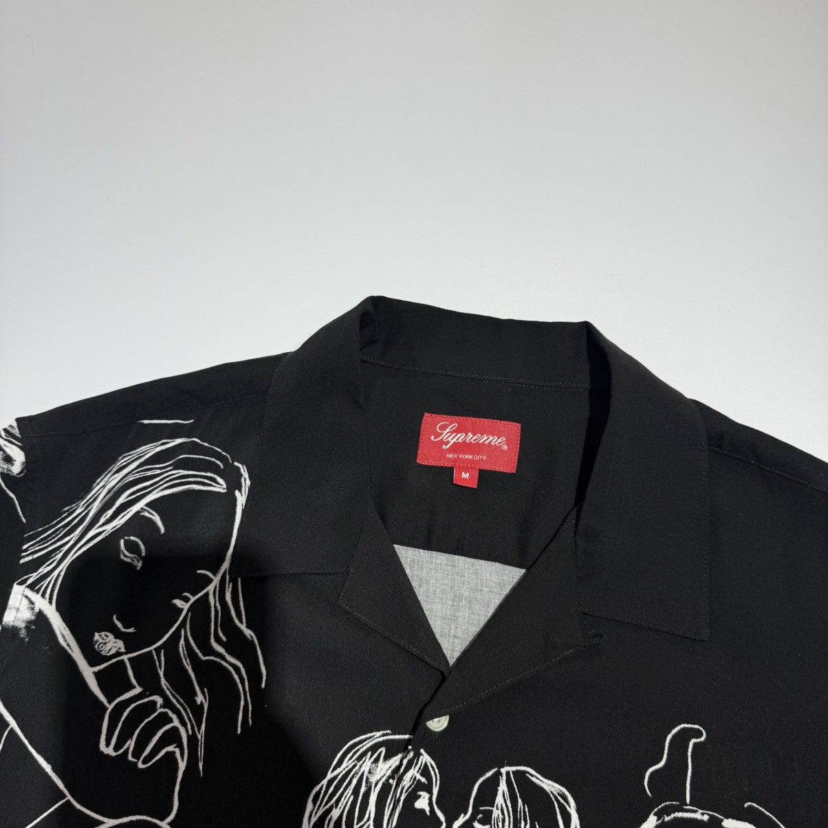 Supreme Supreme Rita Ackermann "Heroine" FW19 Button Up Shirt Size US M / EU 48-50 / 2 - 6 Thumbnail