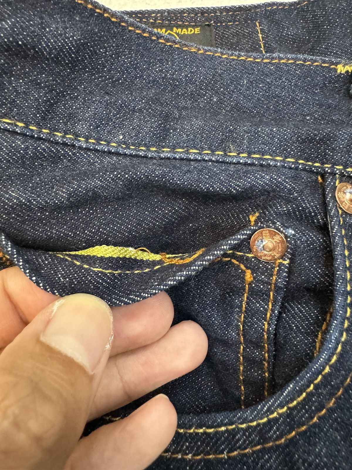 Evisu Evisu Waves Daicock Big Logo Size US 30 / EU 46 - 3 Thumbnail