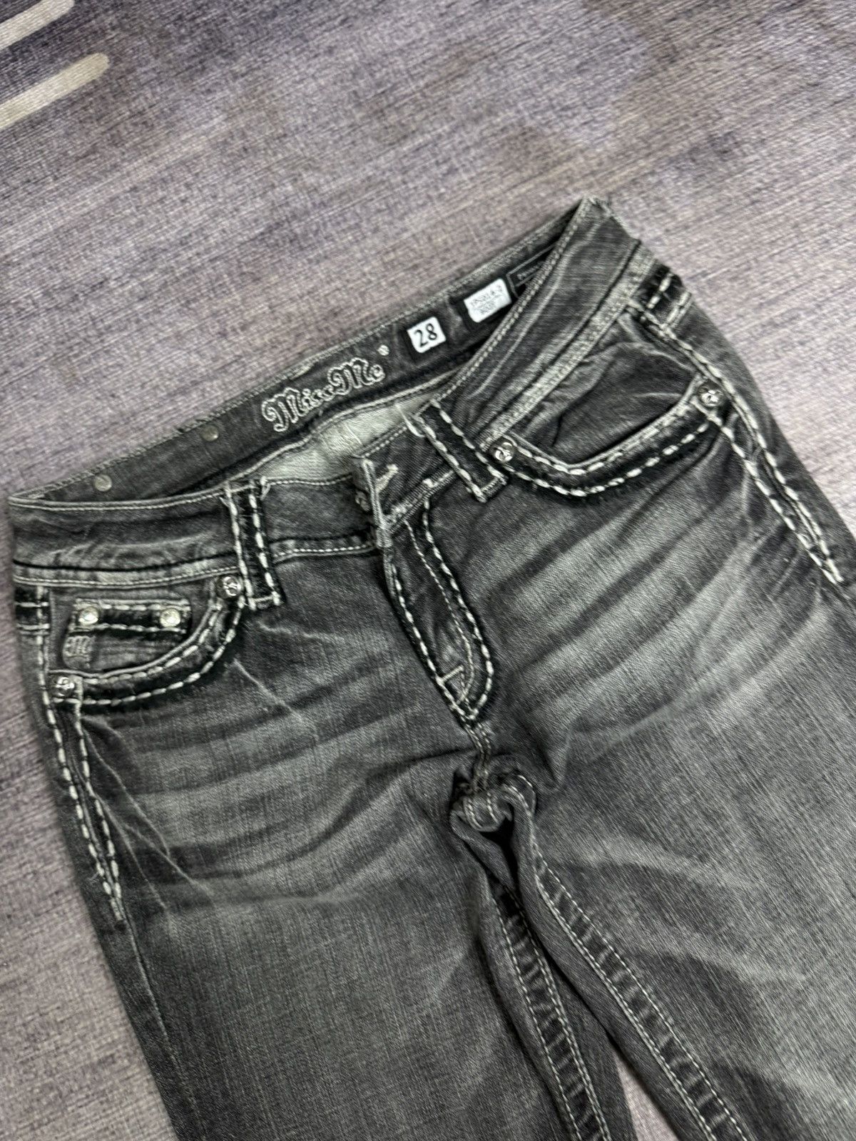 Tornado Mart MISS ME IFSIX STYLE DENIM PANTS Size US 30 / EU 46 - 5 Thumbnail