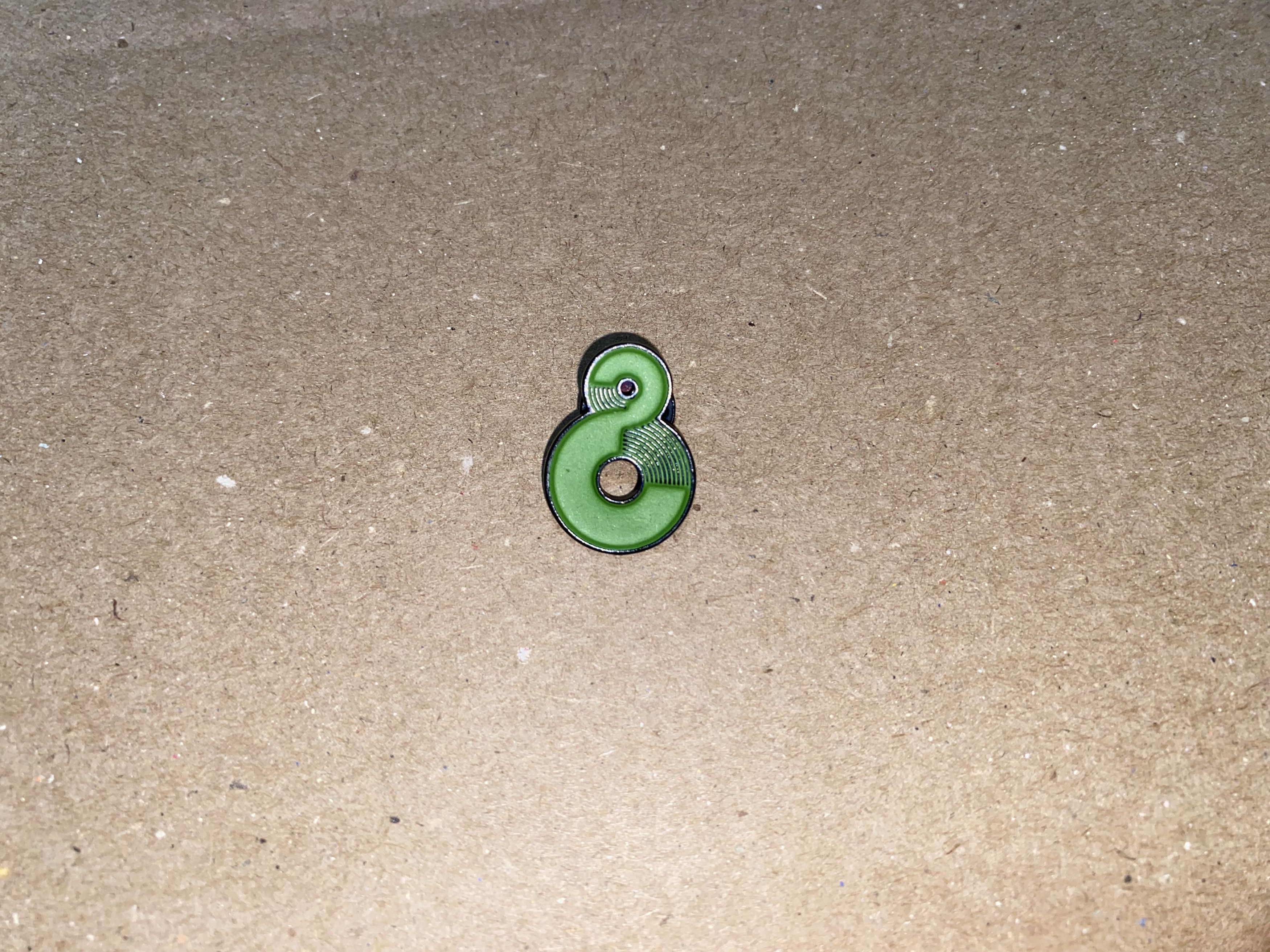 Other 8 eight logo style design enamel lapel pin hat jacket cloths Size ONE SIZE - 1 Thumbnail