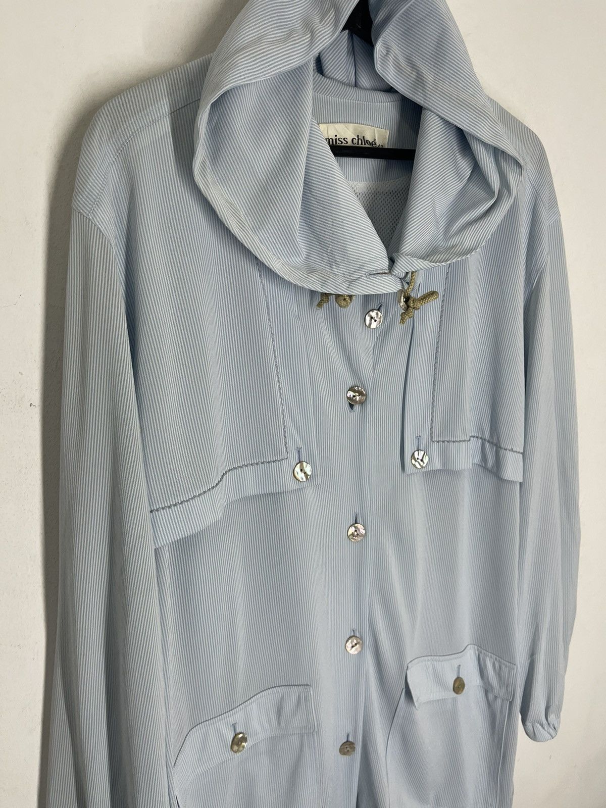 Chloe × Vintage VINTAGE CHLOE PARKAS HOODIE STRIPES JACKET Size S / US 4 / IT 40 - 2 Thumbnail