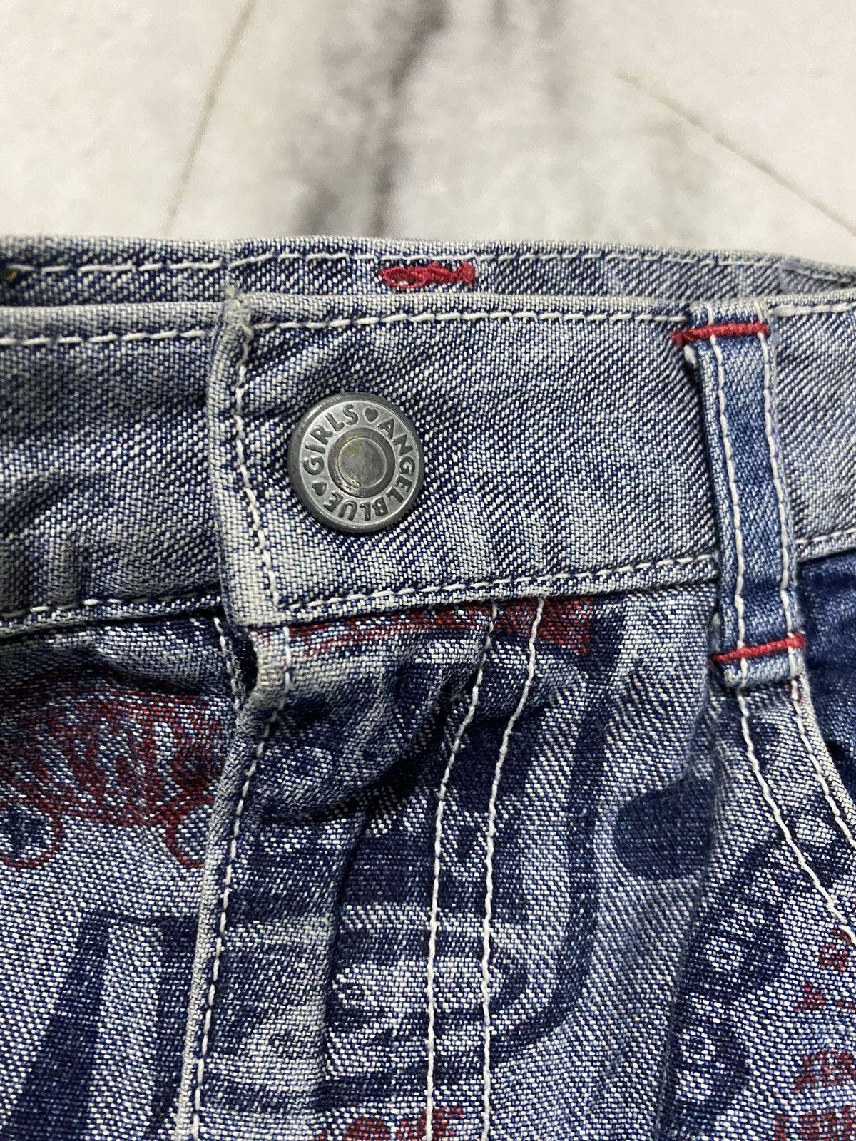 Angel Blue × Hysteric Glamour Angel Blue Mini Denim Skirt Size 25" / US 0 / IT 36 - 6 Thumbnail