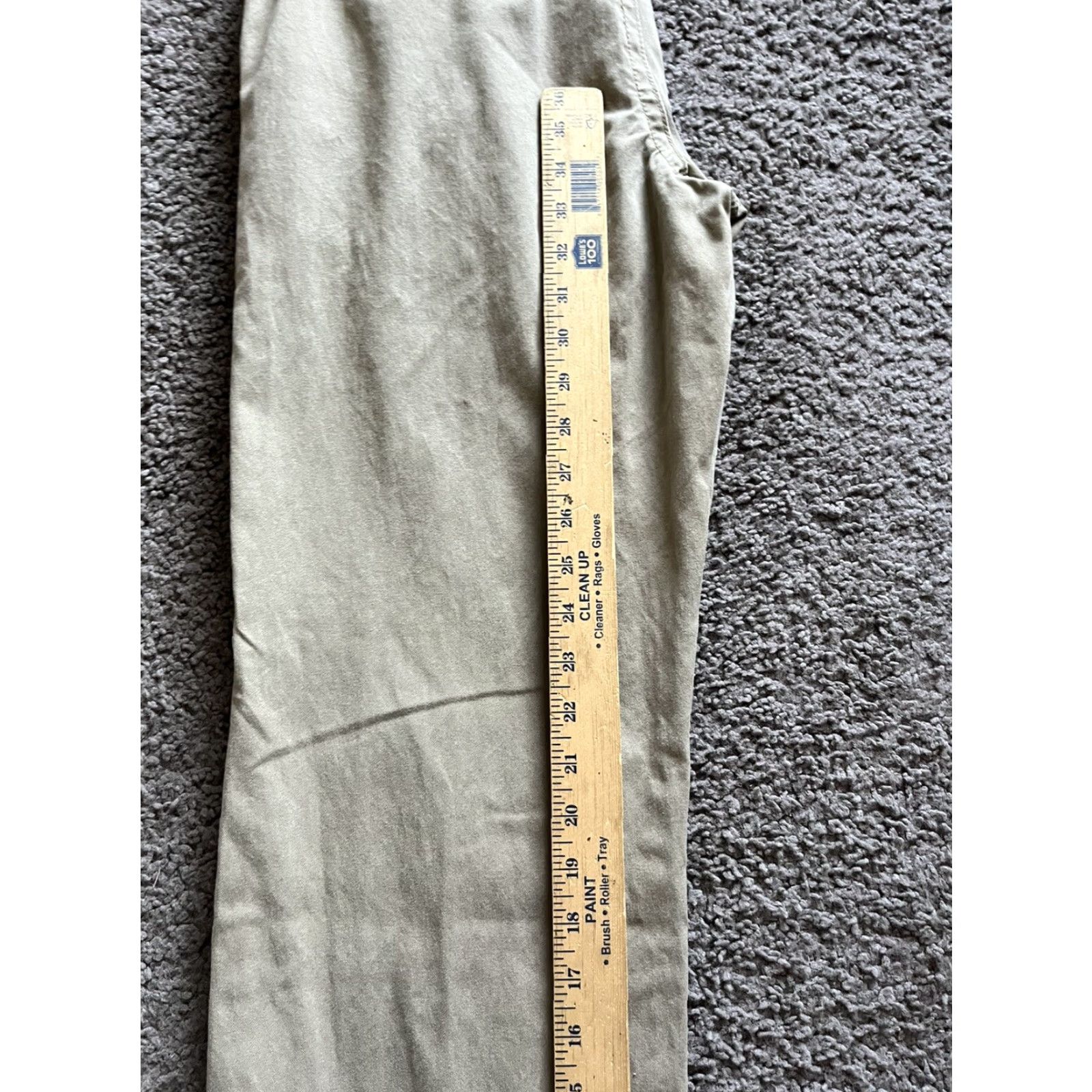 BKE BKE Casuals Connor Chino Straight Pants Mens Adult Size 32L 32x33 Beige Cotton Size US 32 / EU 48 - 6 Thumbnail