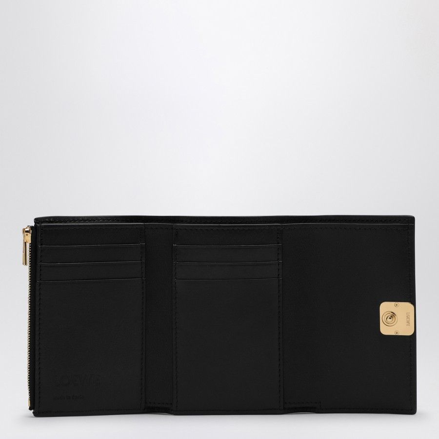 Loewe o1d2blof0824 Size: OS / Leather Puffer Small Wallet in Black Size ONE SIZE - 2 Thumbnail