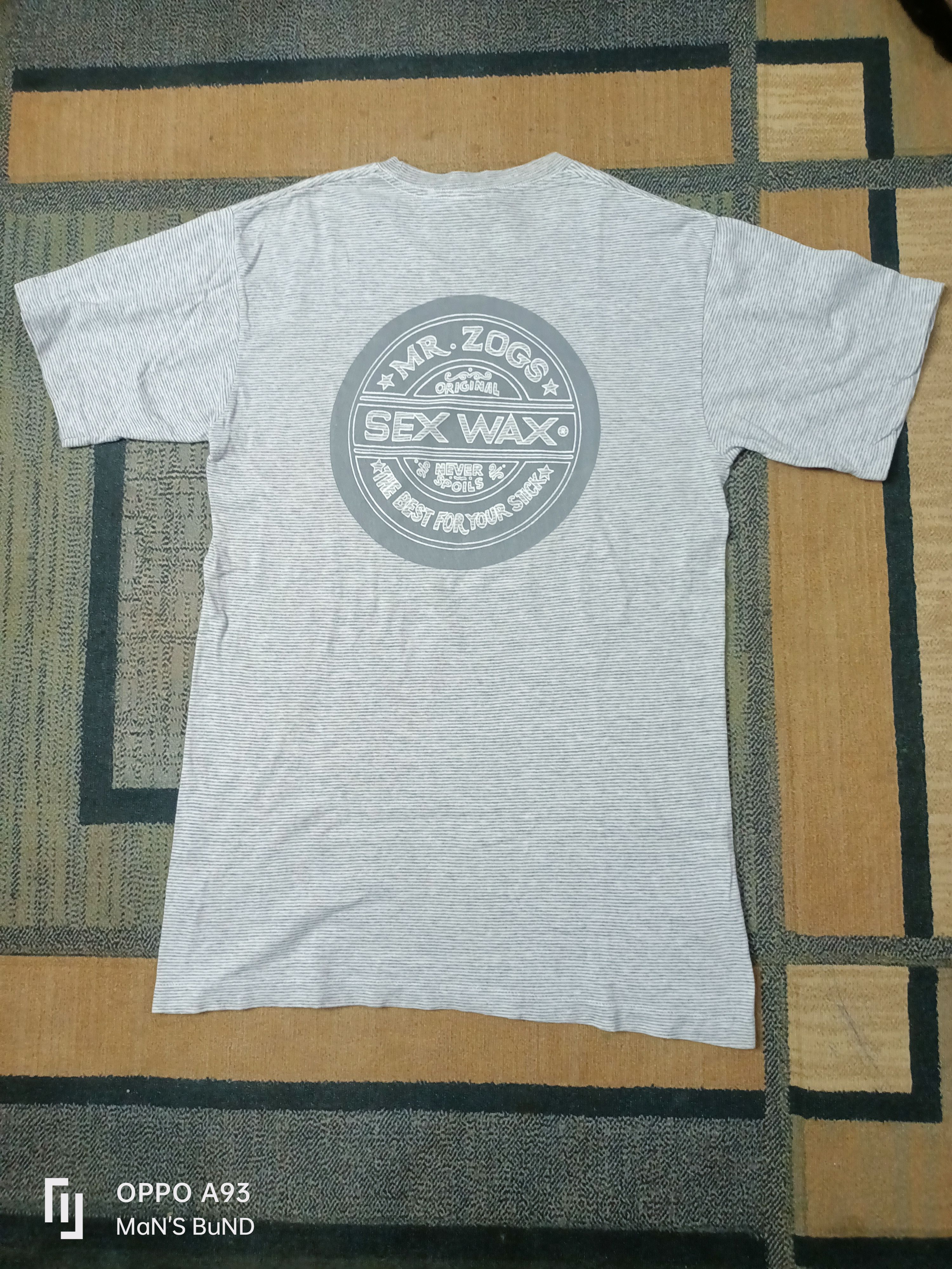 Vintage Vintage SEX WAX Mr.ZOGS T-Shirt Size US S / EU 44-46 / 1 - 2 Thumbnail