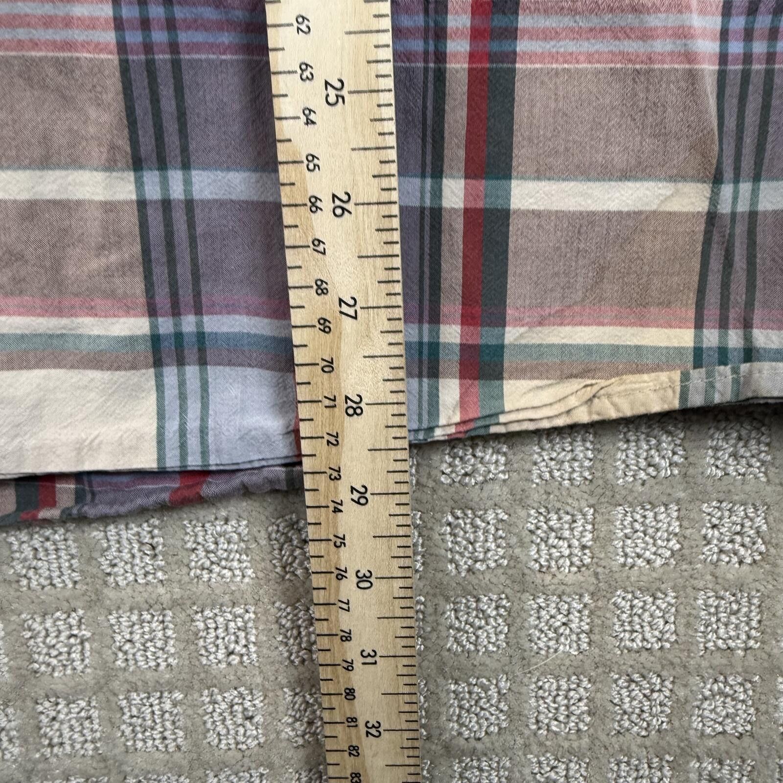 Other Weird Fish Plaid Button Up Long Sleeve Shirt 2XL Size US XXL / EU 58 / 5 - 6 Thumbnail