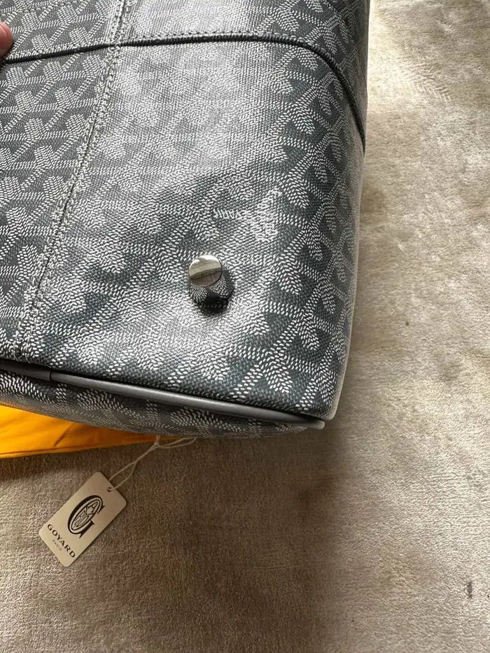 Goyard Goyard Boston 45 Duffle Bag Grey Size ONE SIZE - 11 Thumbnail
