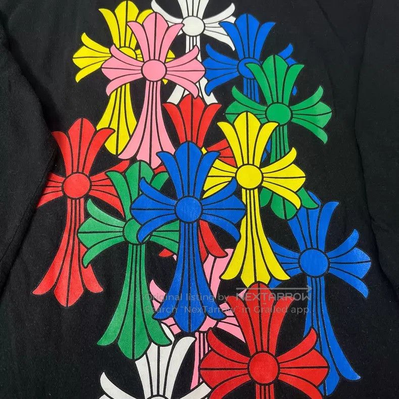 Chrome Hearts CHROME HEARTS Size S Colorful Cross Long-Sleeve Shirt Size US S / EU 44-46 / 1 - 7 Thumbnail