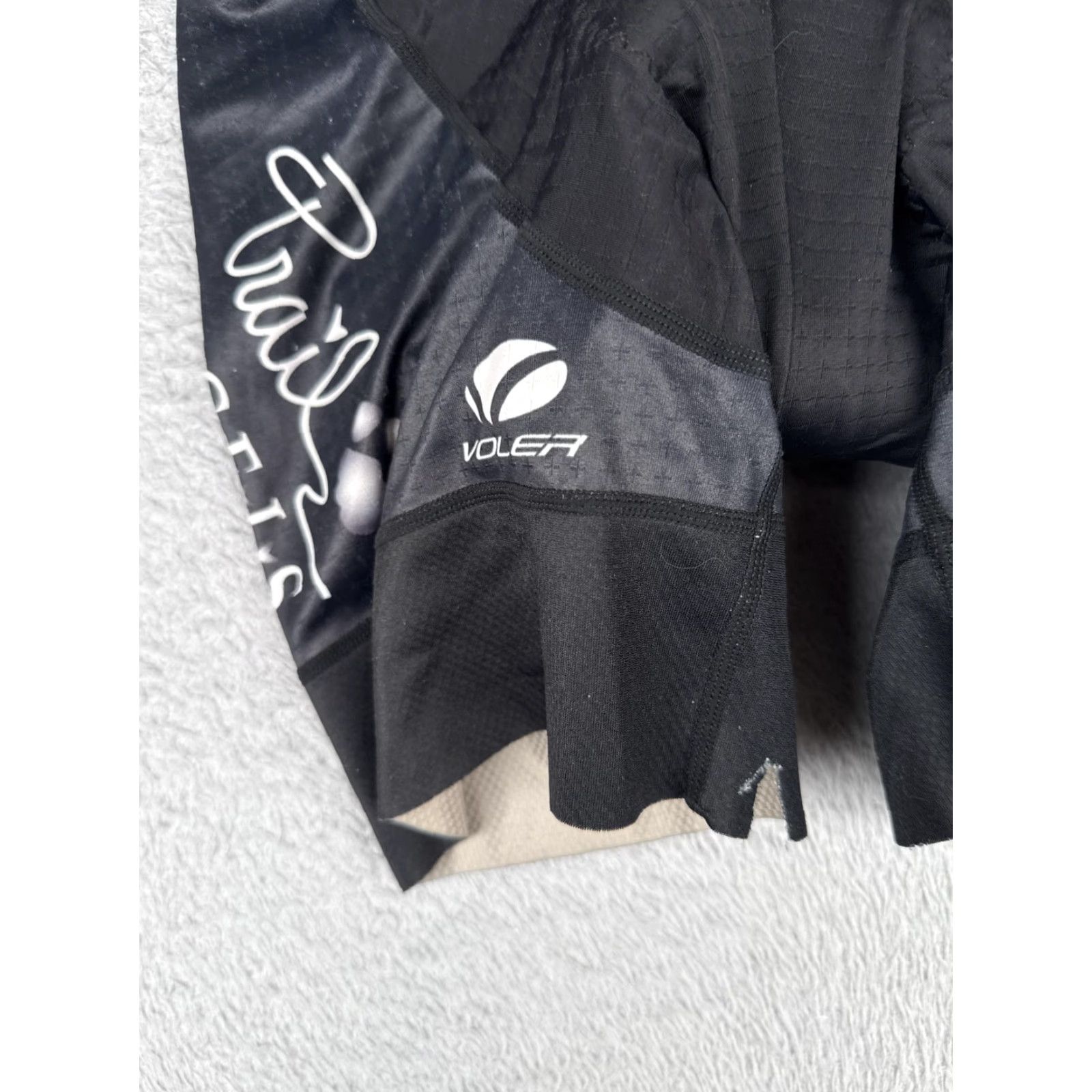 Vintage VOLUME Voler Padded Cycling Shorts Womens Medium Black Chamois Vail Paw Print Graphic Size 32" / US 10 / IT 46 - 3 Thumbnail