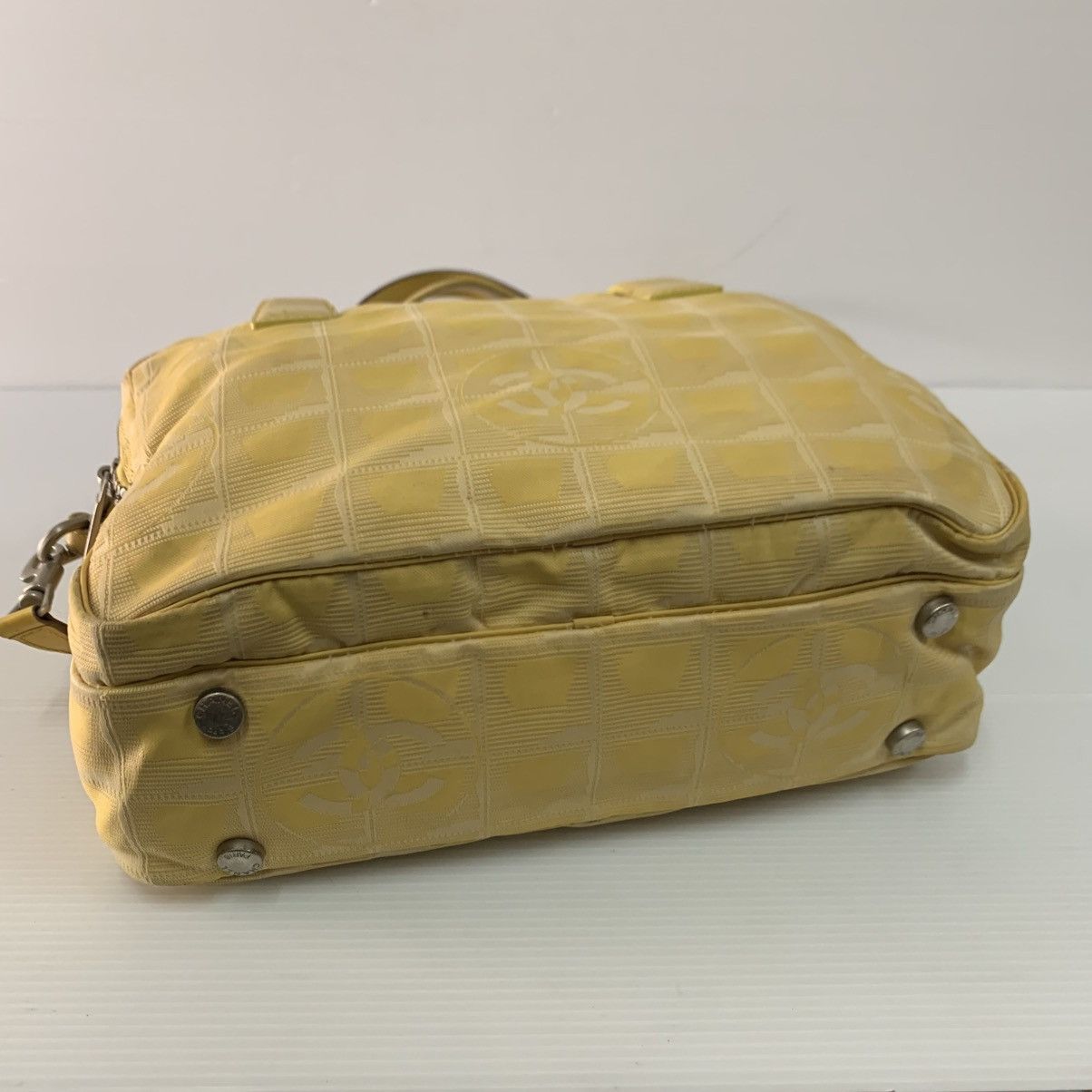 Chanel Chanel Traveline Yellow Two Way Bag Size ONE SIZE - 7 Thumbnail