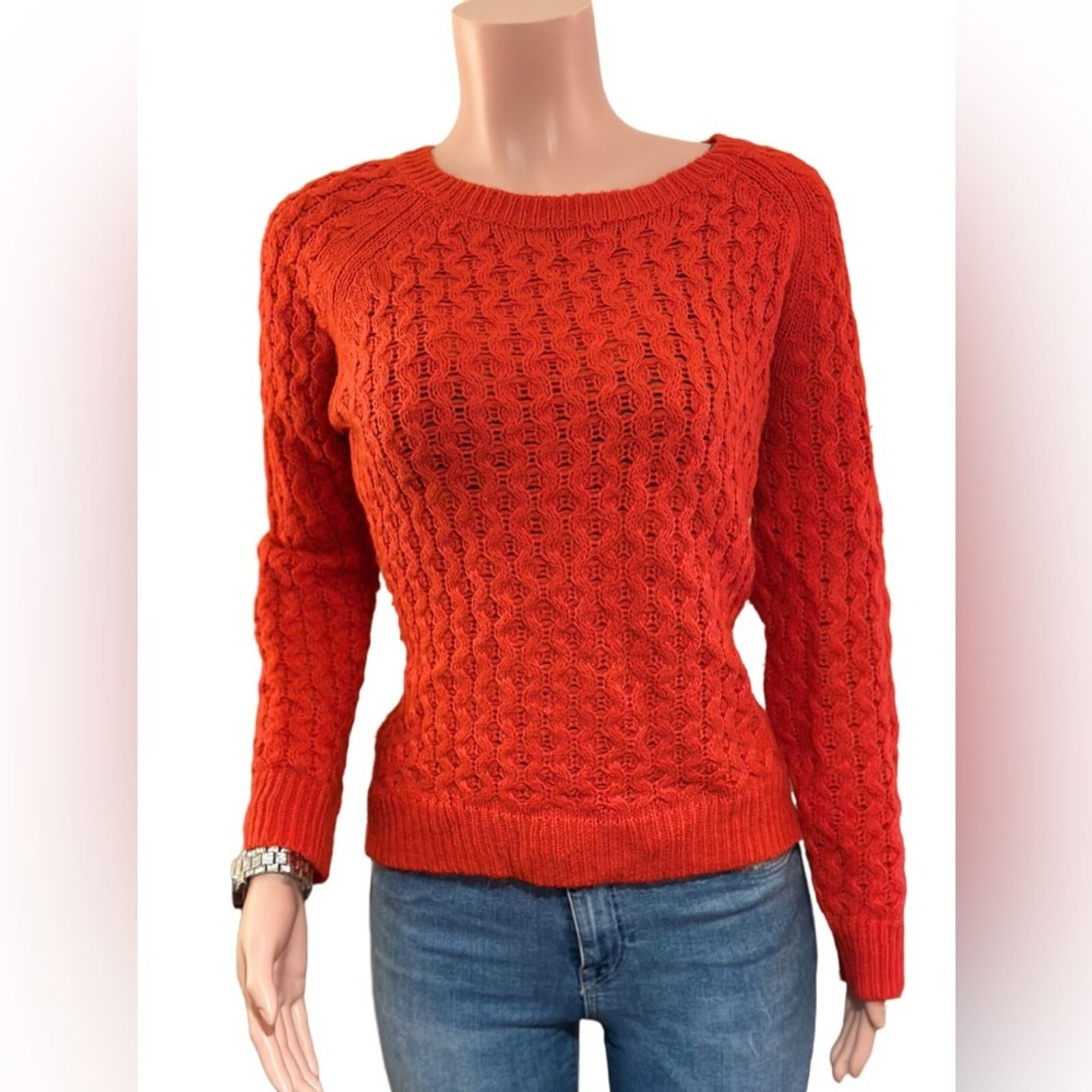 H&M H&M Cable Knit Sweater Size M / US 6-8 / IT 42-44 - 1 Thumbnail