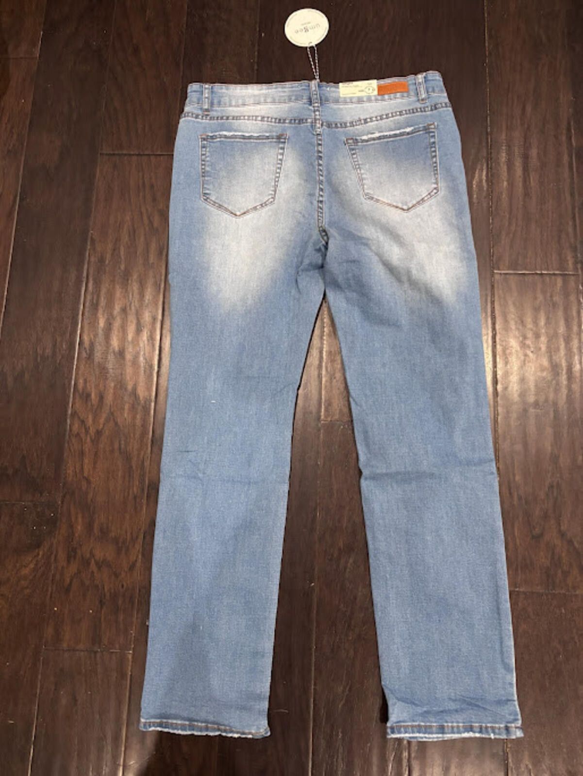 Other Umgee Light Blue Lightly Distressed Denim Jeans Size 7 NWT Size 30" / US 8 / IT 44 - 5 Thumbnail