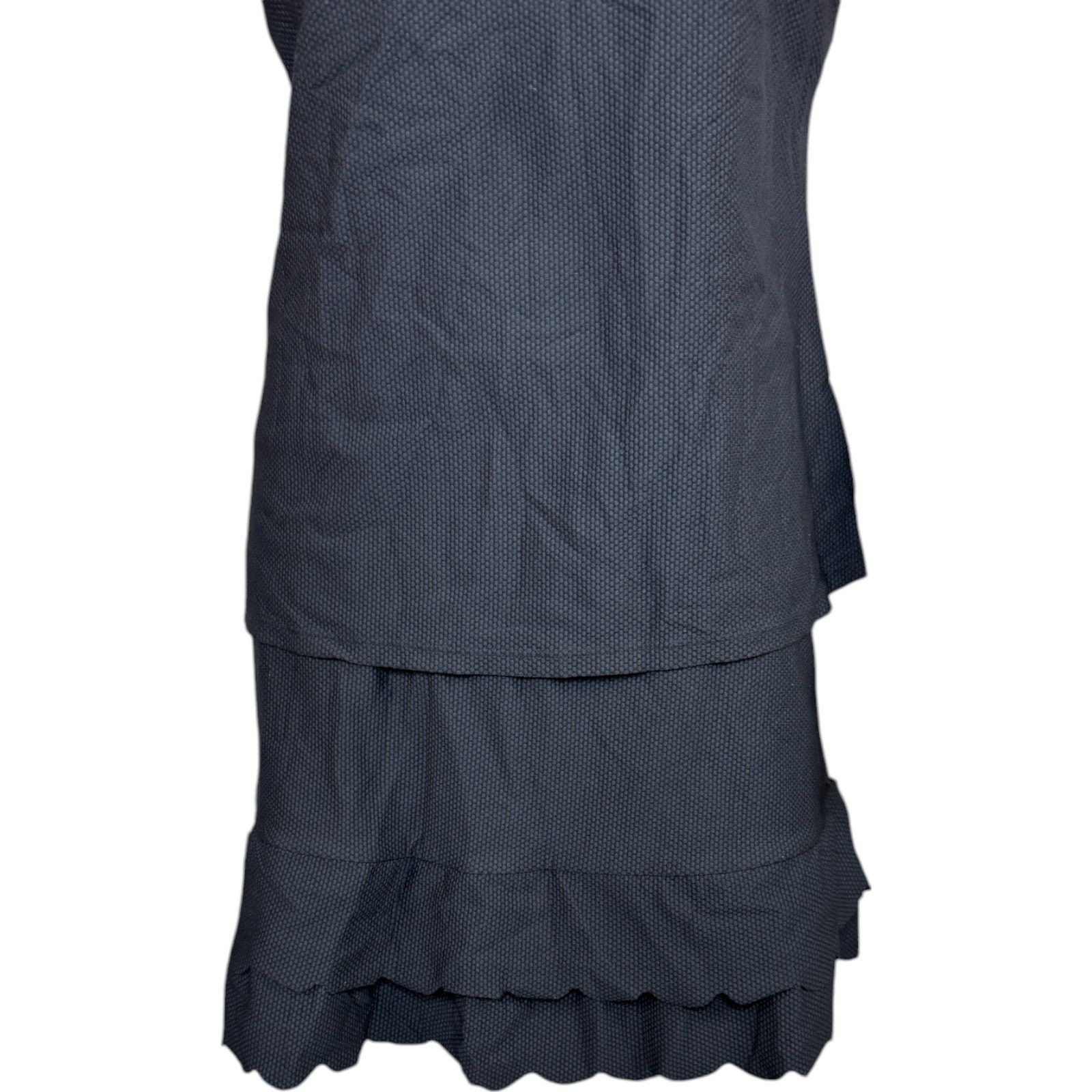 Other Susan Graver Soleil Ruffle Hem Tankini with Skirt Black 14 Size XL / US 12-14 / IT 48-50 - 3 Thumbnail