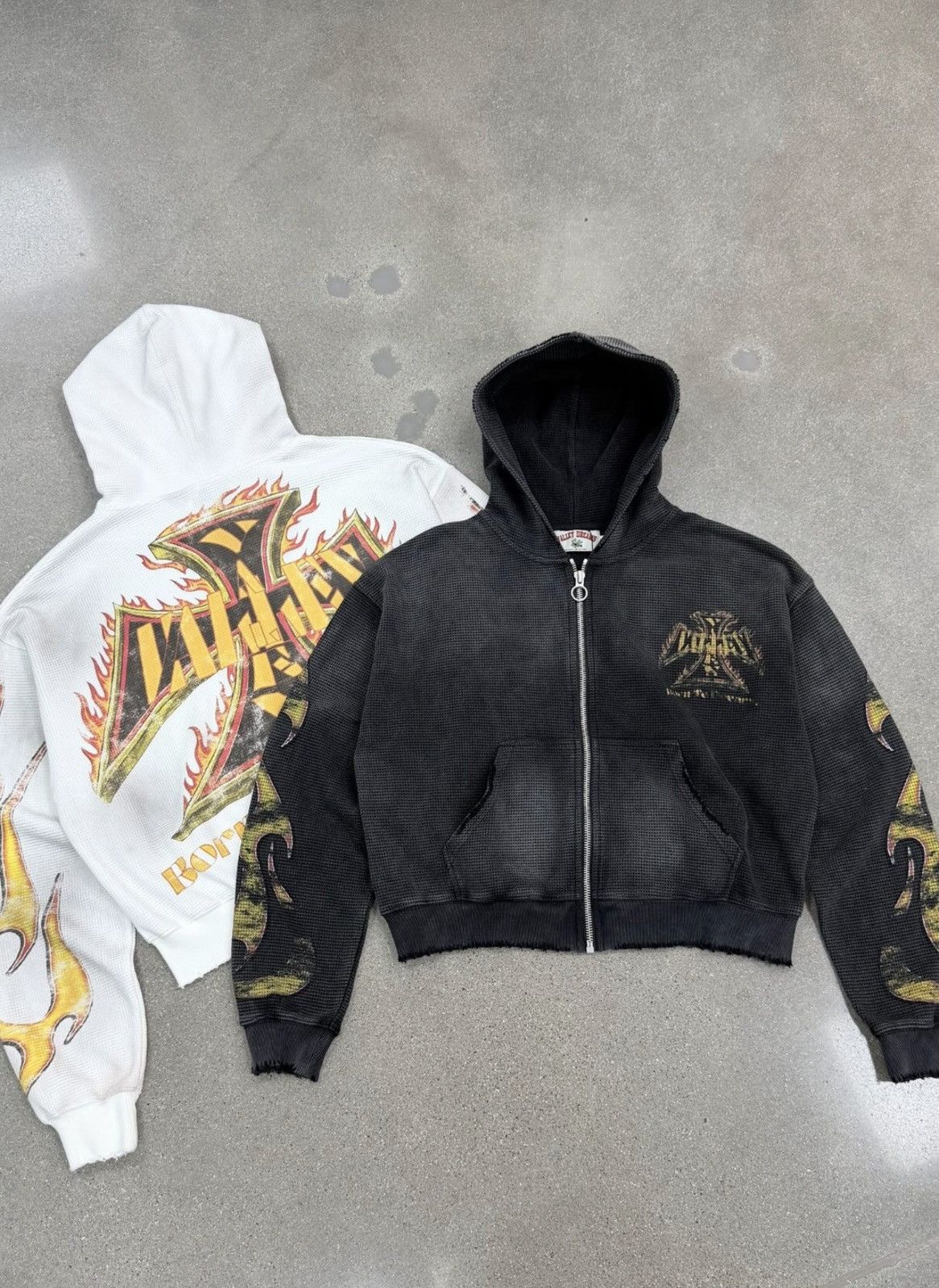 Vale Vale Forever Black Reborn Waffle Zip Up Valley Dreams Size US L / EU 52-54 / 3 - 1 Thumbnail