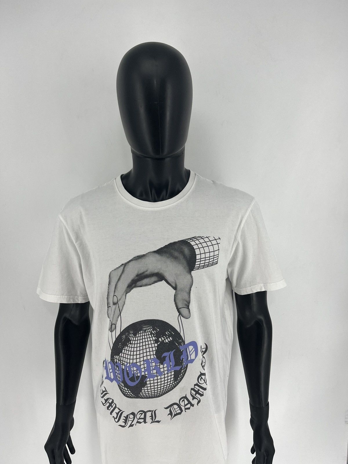 Criminal Damage × Vintage Vintage Criminal Damage London World Tour Streetwear Style Size US XL / EU 56 / 4 - 5 Thumbnail