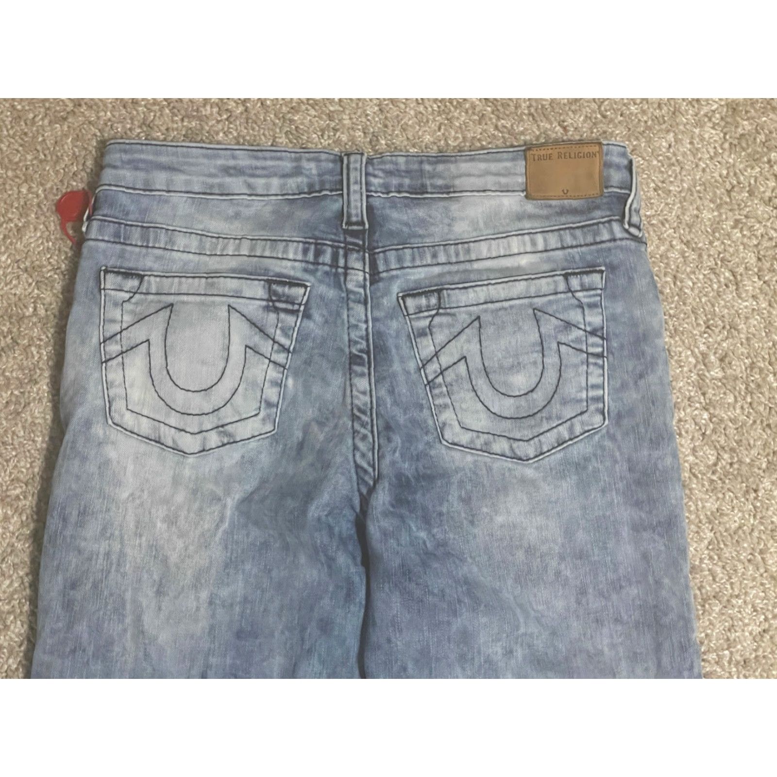 True Religion True Religion Geno Slim Jeans Women Size 16 Denim Pants 29x29 Blue Slim Regular Women 90s Jeans Size 38" / US 16 / IT 52 - 4 Thumbnail