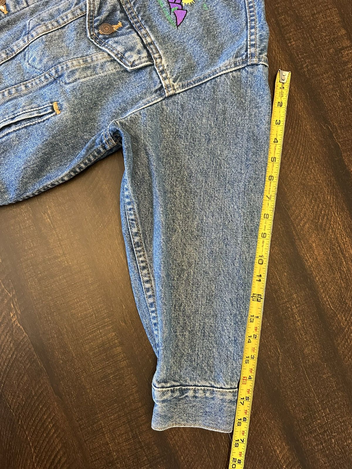 Levi's VTG Levi's Denim Trucker Women’s Medium-USA 90s Jean Jacket Size M / US 6-8 / IT 42-44 - 8 Thumbnail