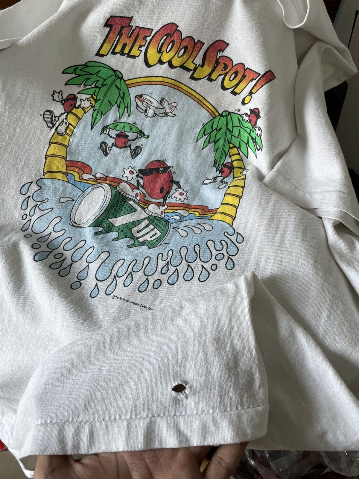 Vintage 7 Up 1991 Size US L / EU 52-54 / 3 - 5 Thumbnail