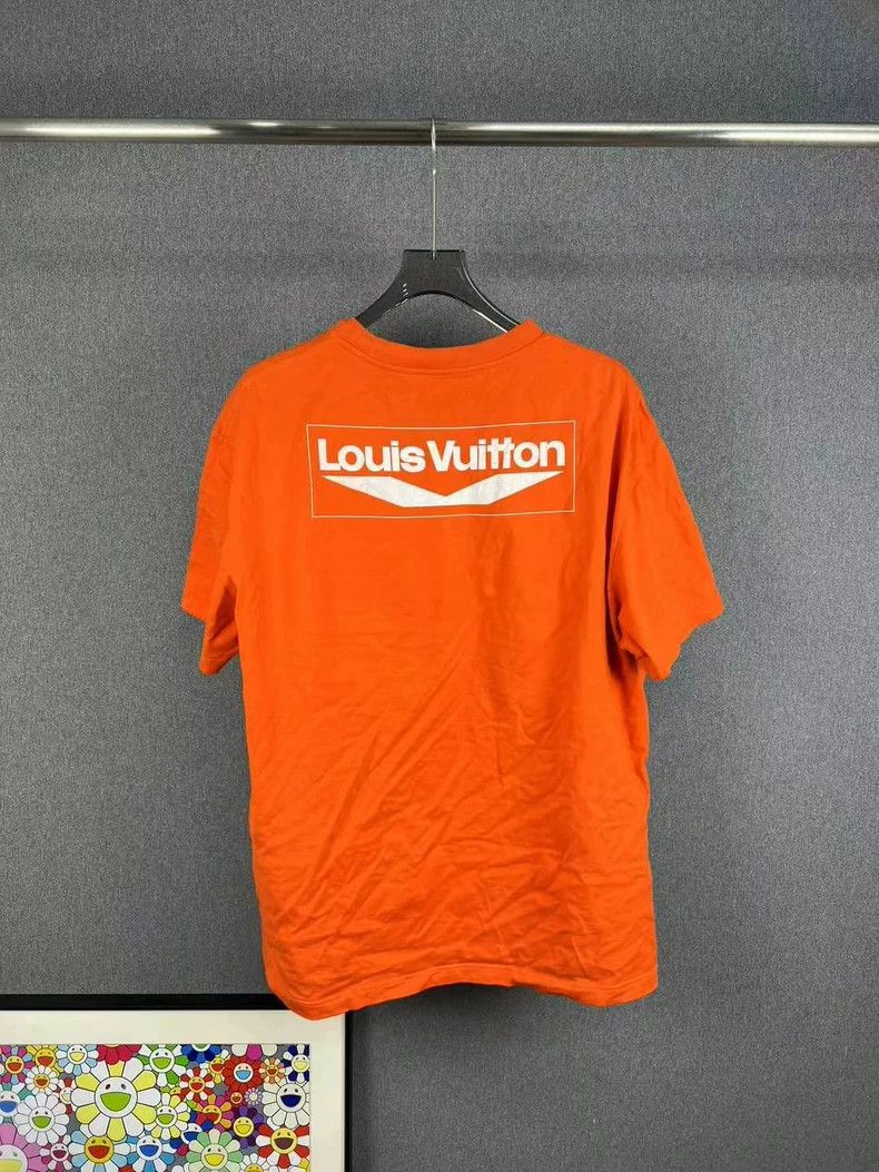 Louis Vuitton Louis Vuitton size 4l Orange bullet-screen LOGO knitted sho Size US M / EU 48-50 / 2 - 2 Thumbnail