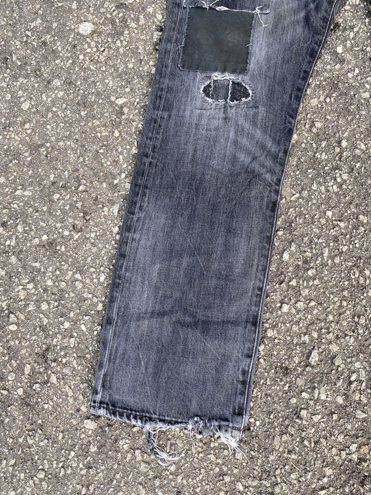 Polo Ralph Lauren *RARE* Polo Ralph Lauren Patchwork Varick Denim Jeans Size US 32 / EU 48 - 4 Thumbnail