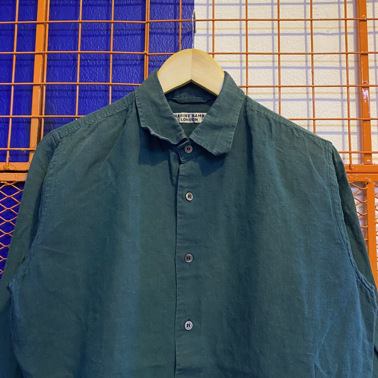 Katharine Hamnett London Vintage Katharine Hamnett London Shirt Oxford Designer Size US L / EU 52-54 / 3 - 2 Thumbnail