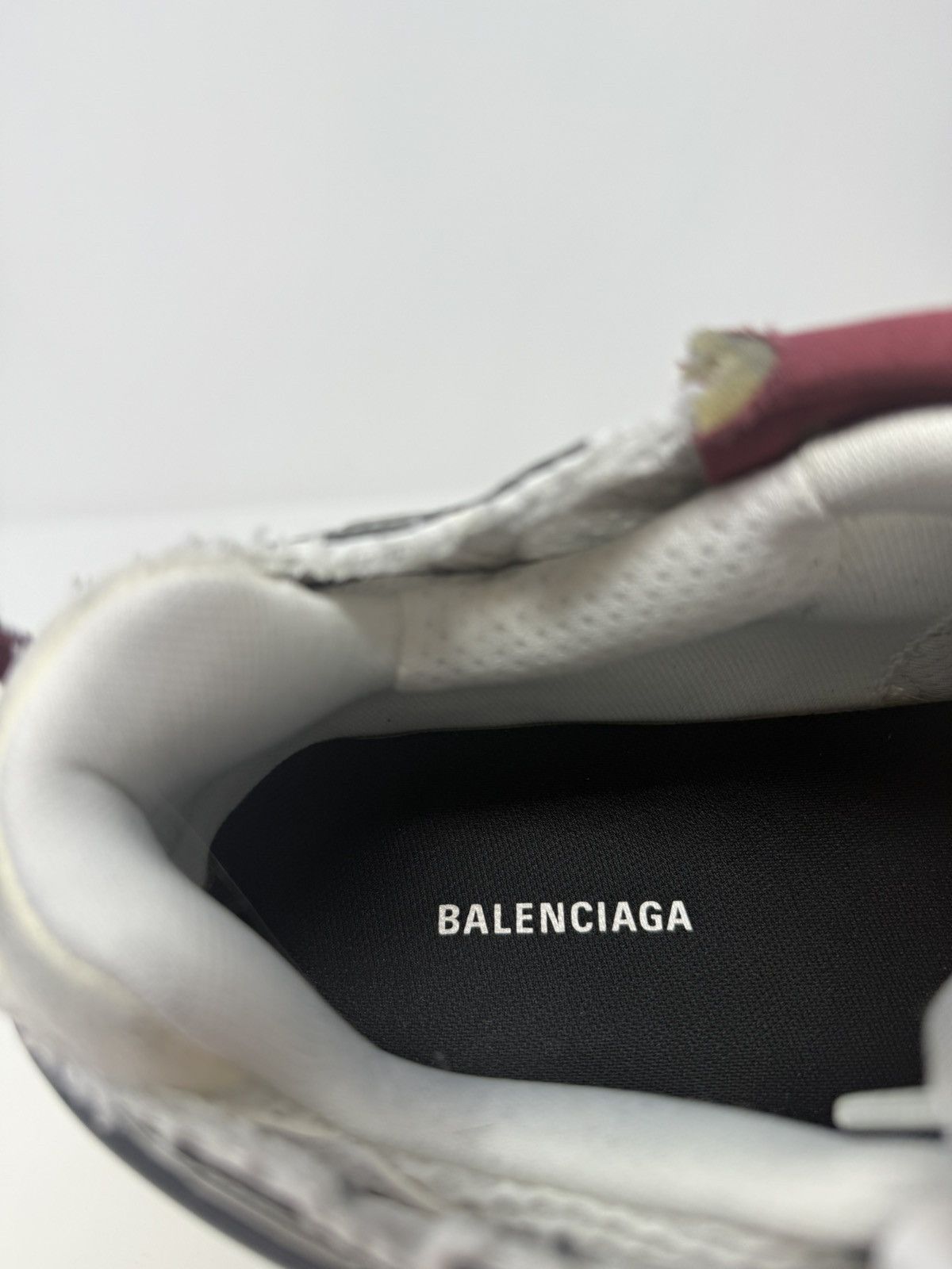 Balenciaga Runner Sneaker Burgandy