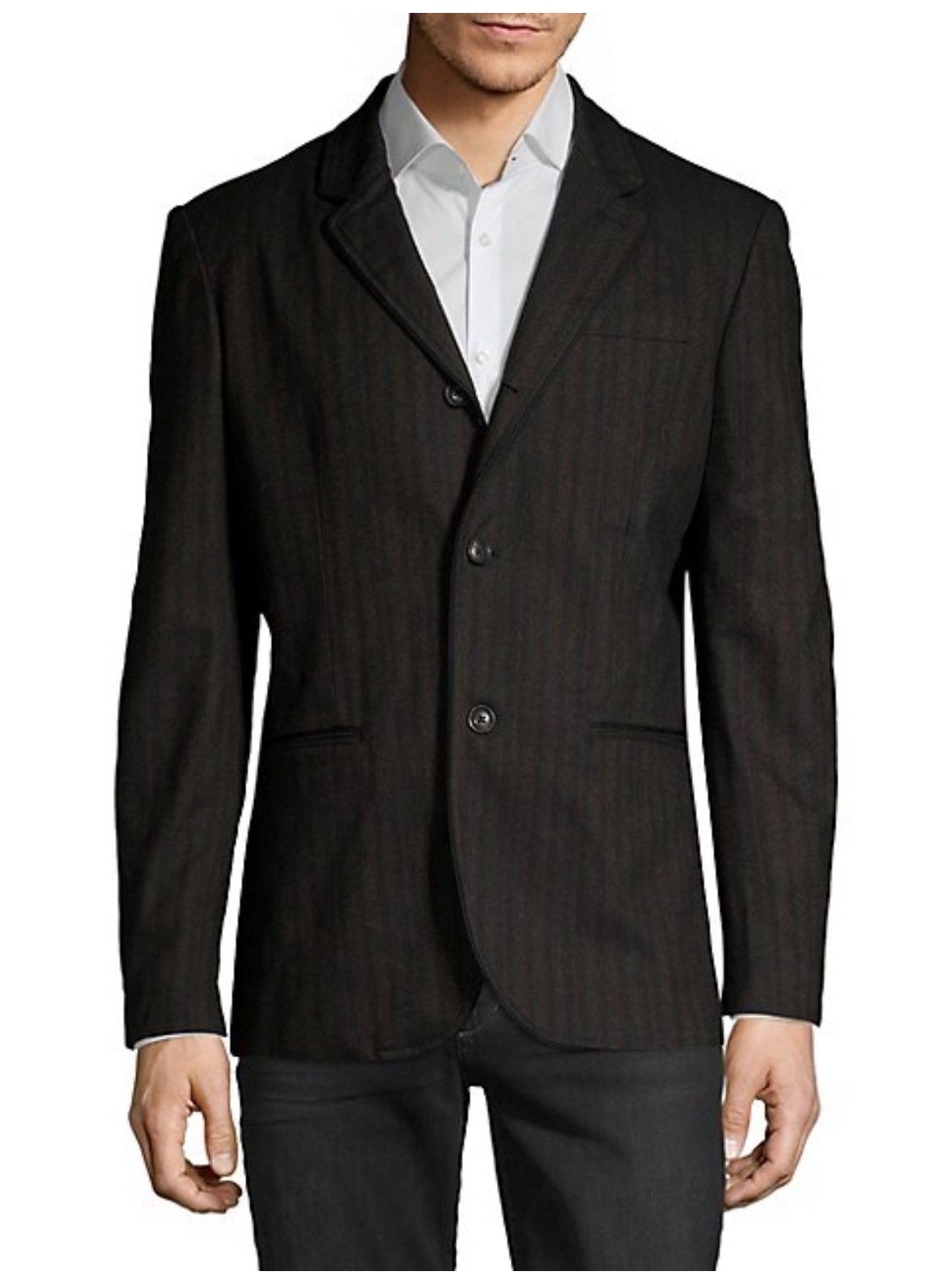 John Varvatos Stripe And Piping Jacket. 36 Size US S / EU 44-46 / 1 - 2 Thumbnail