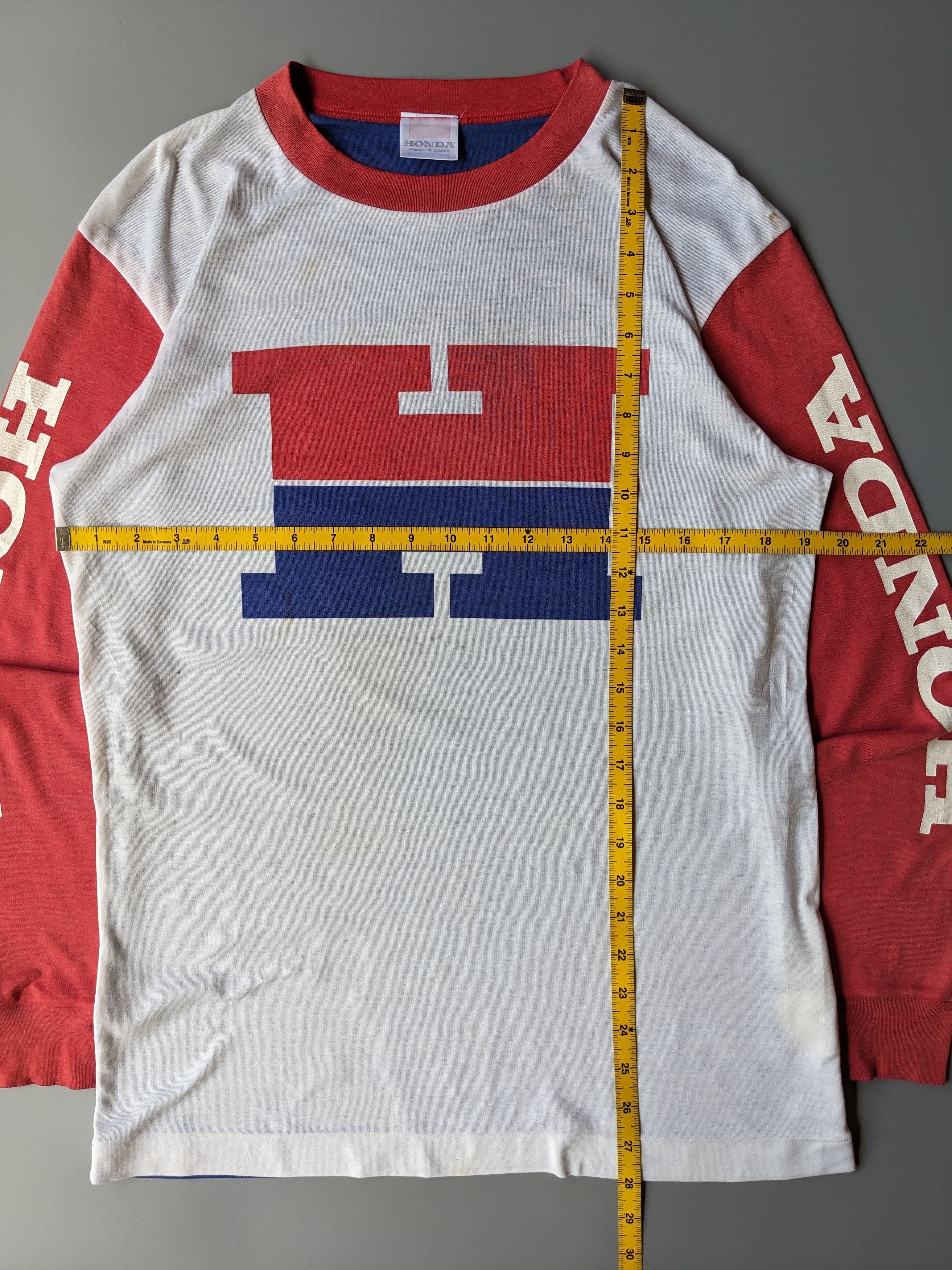Honda Vintage HONDA racing longsleeve shirt Size US M / EU 48-50 / 2 - 7 Thumbnail