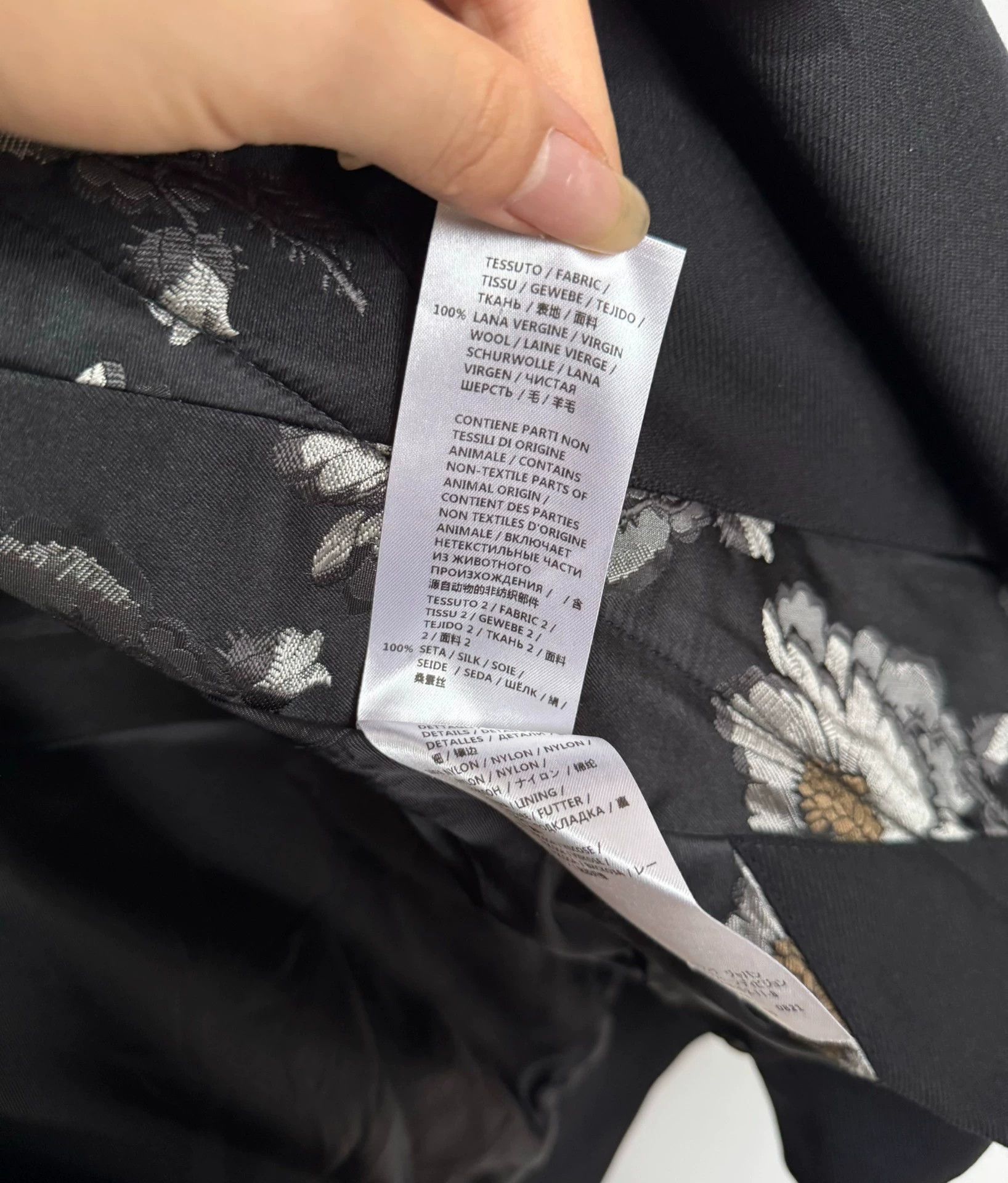 McQ Alexander McQueen Alexander McQueen Floral Jacquard Wool Jacket 54 Size US L / EU 52-54 / 3 - 8 Thumbnail