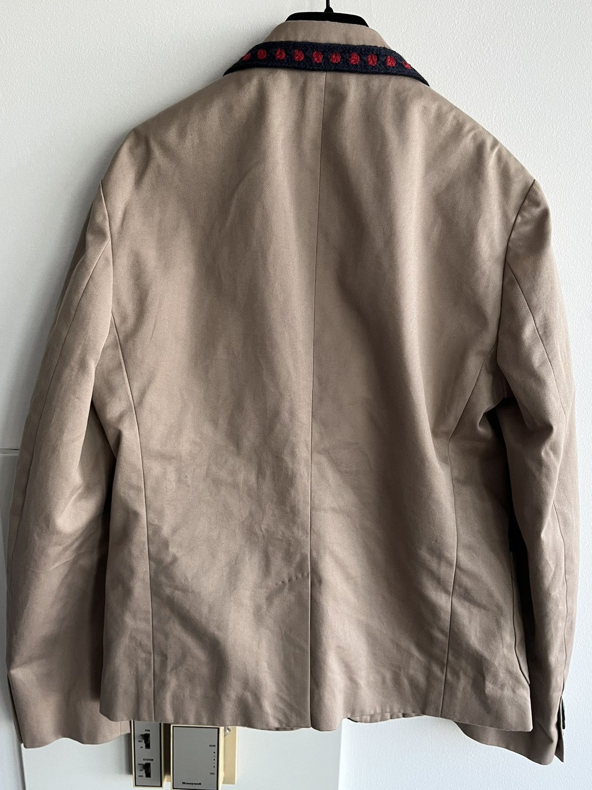 Gucci $3k Value Gucci SuperRunway 2015-16 Runway Celebrity Blazer Size 46S - 5 Thumbnail