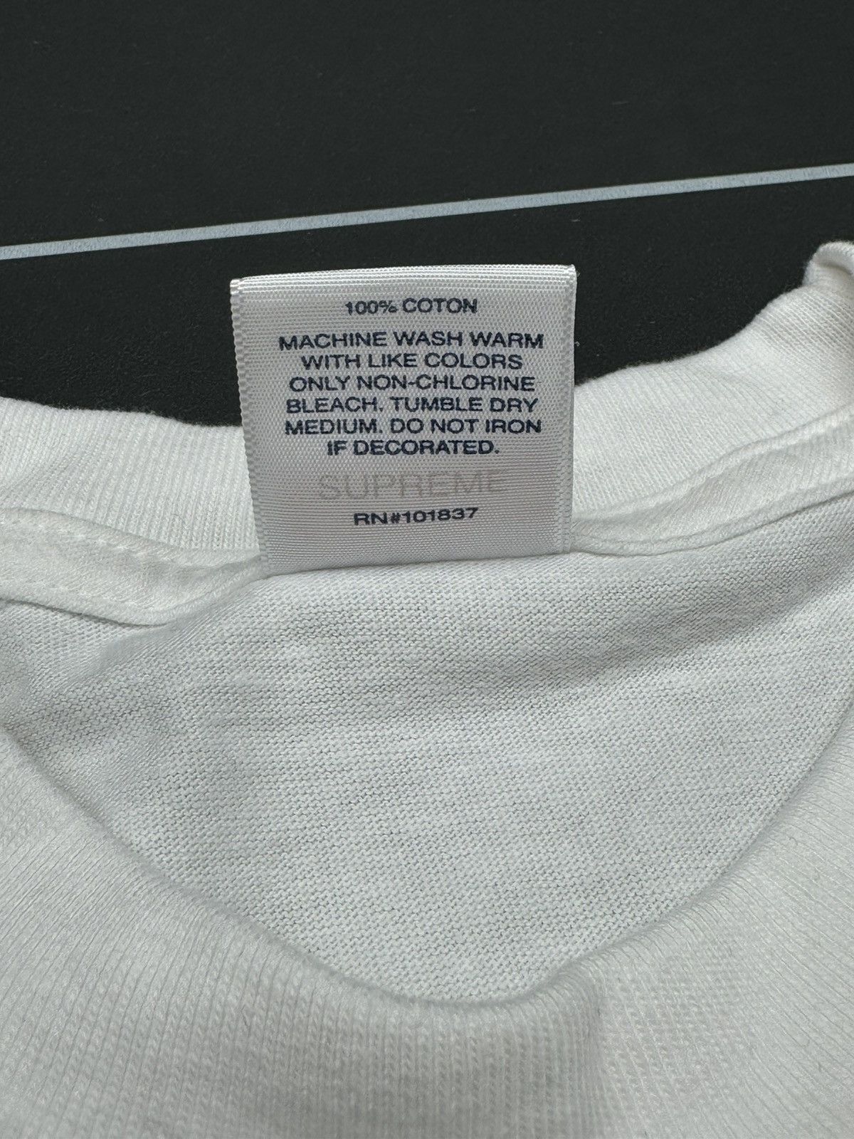 Supreme Supreme Box Logo L/S T-shirt White Size US L / EU 52-54 / 3 - 4 Thumbnail