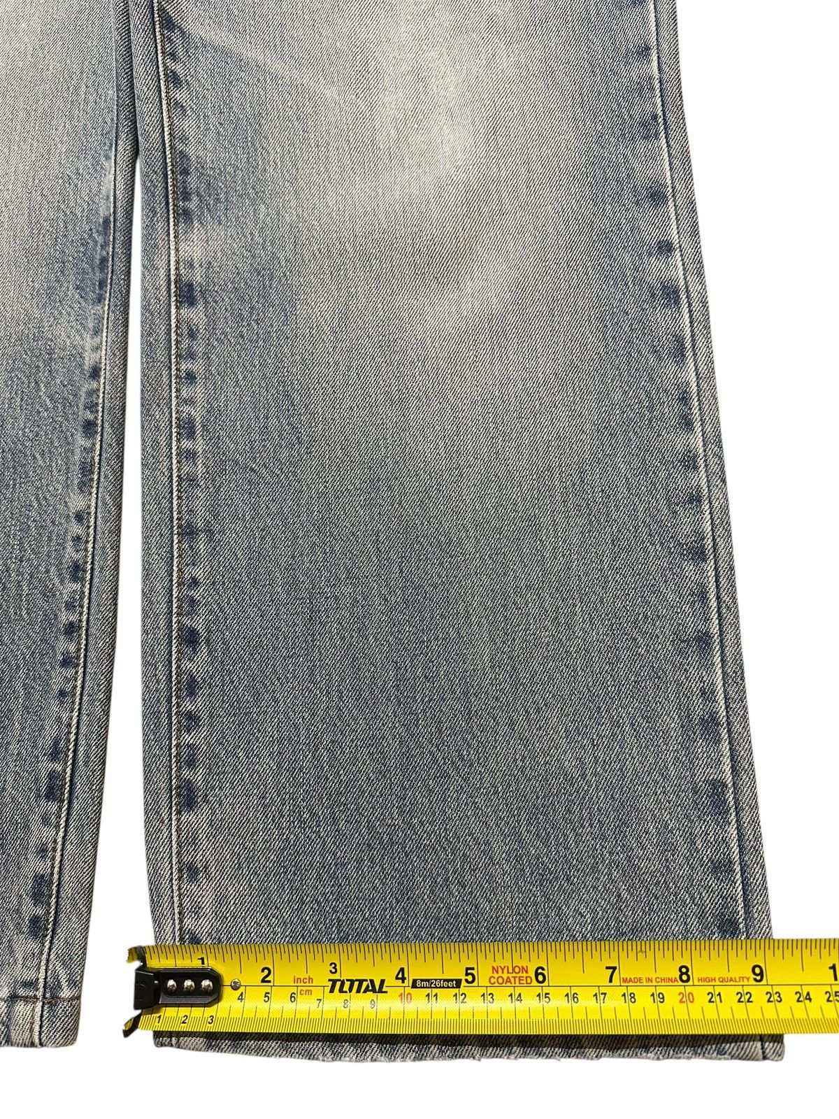 Japanese Brand Vintage Japanese Brand Blue Wash Style Baggy Jeans Size US 32 / EU 48 - 16 Thumbnail