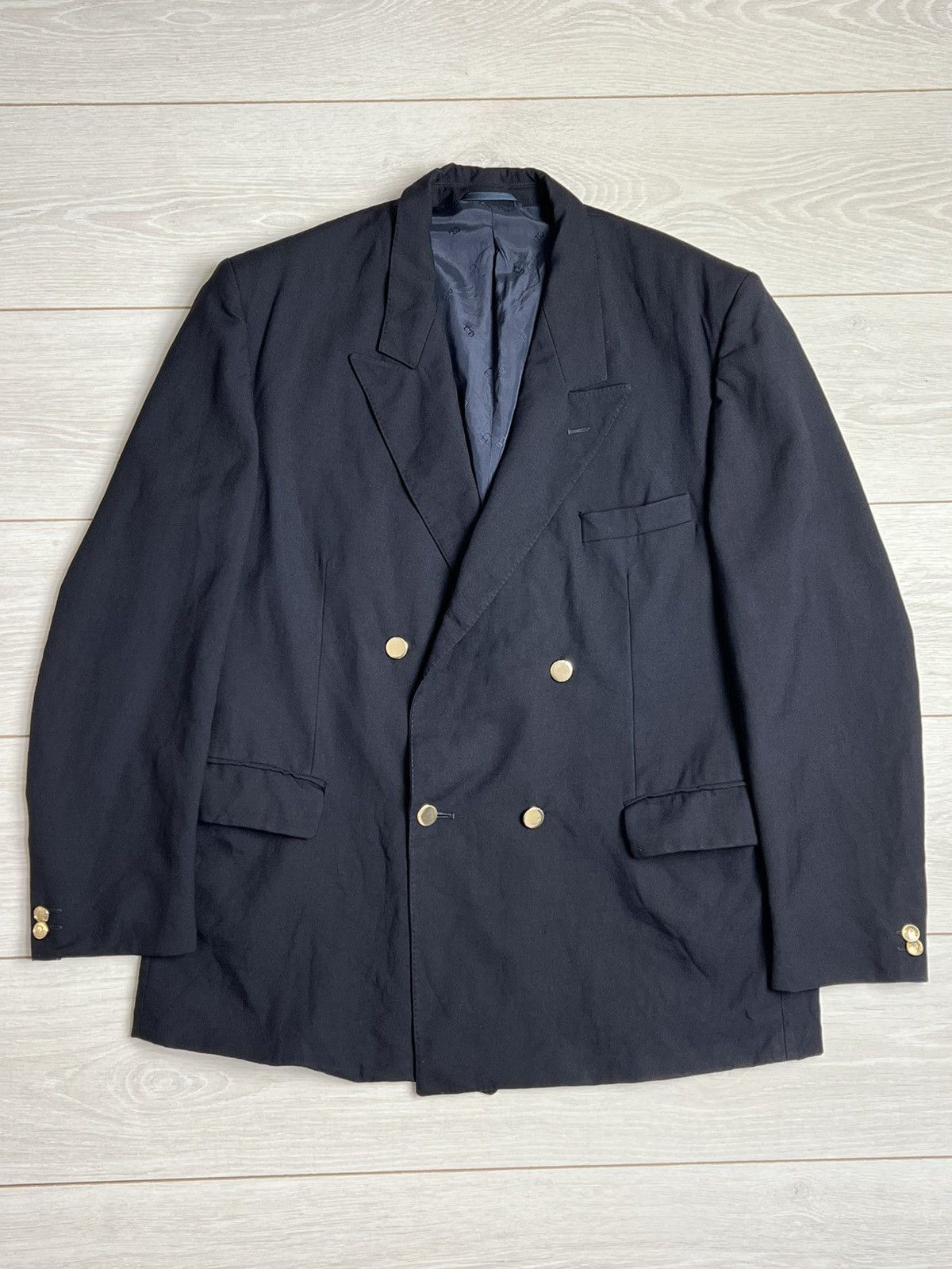 Dior Vintage Christian Dior Monsieur Double Breasted Blazer Size 52R - 1 Thumbnail