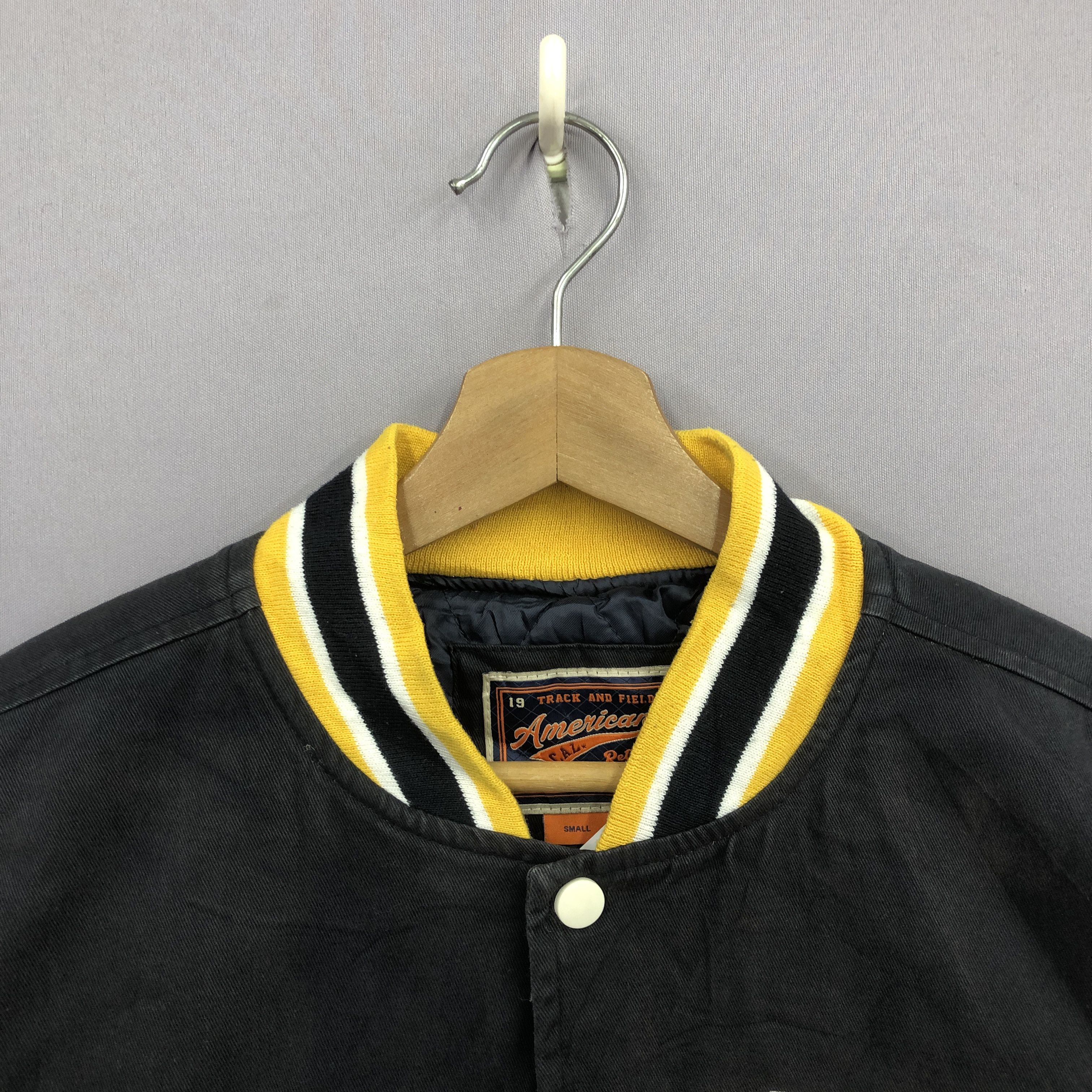 Japanese Brand Vintage C Letterman Sweater Retro Button Varsity Sweatshirt Size US S / EU 44-46 / 1 - 3 Thumbnail