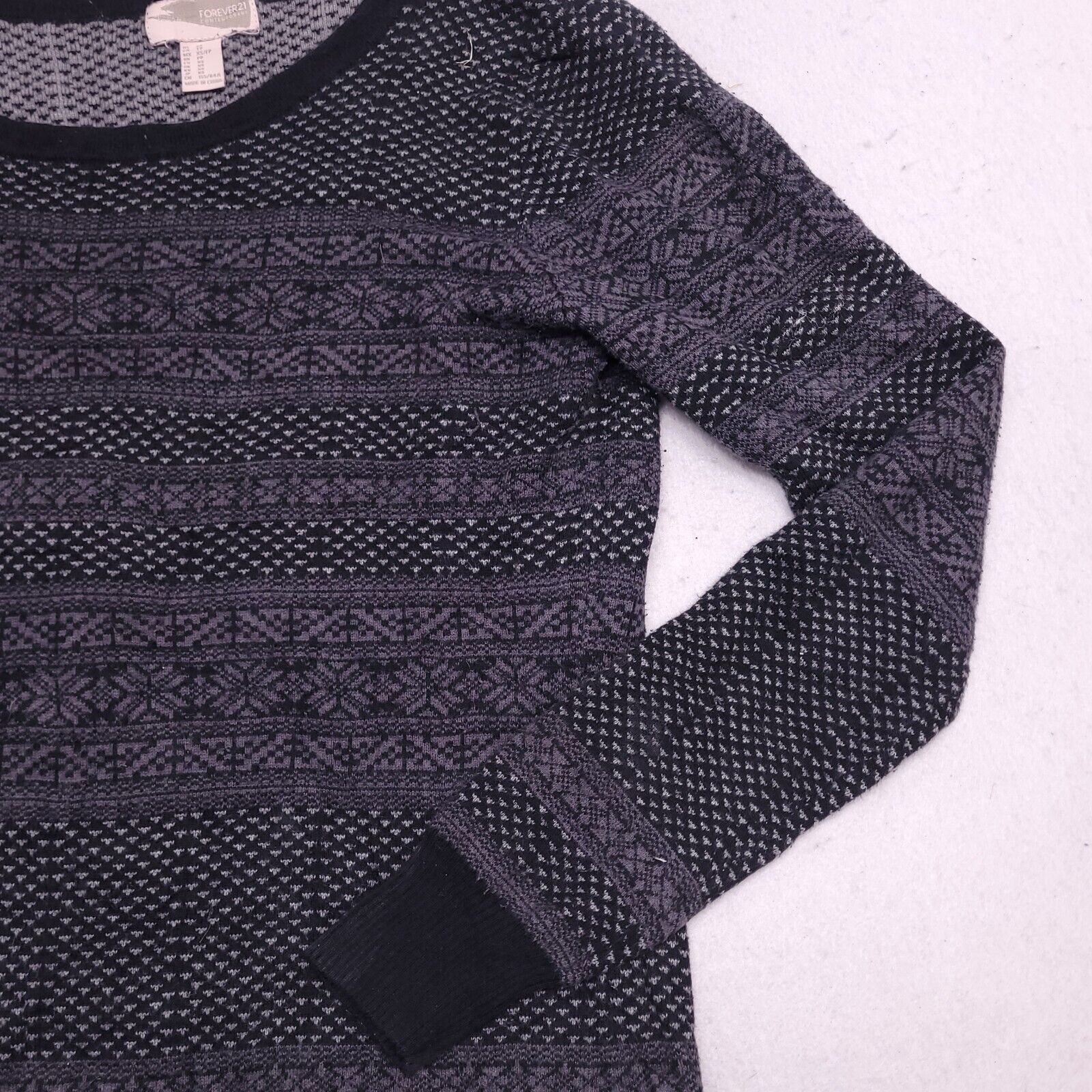 Forever 21 Forever 21 Pullover Cotton Sweater Womens Size XS Black Size XS / US 0-2 / IT 36-38 - 5 Thumbnail