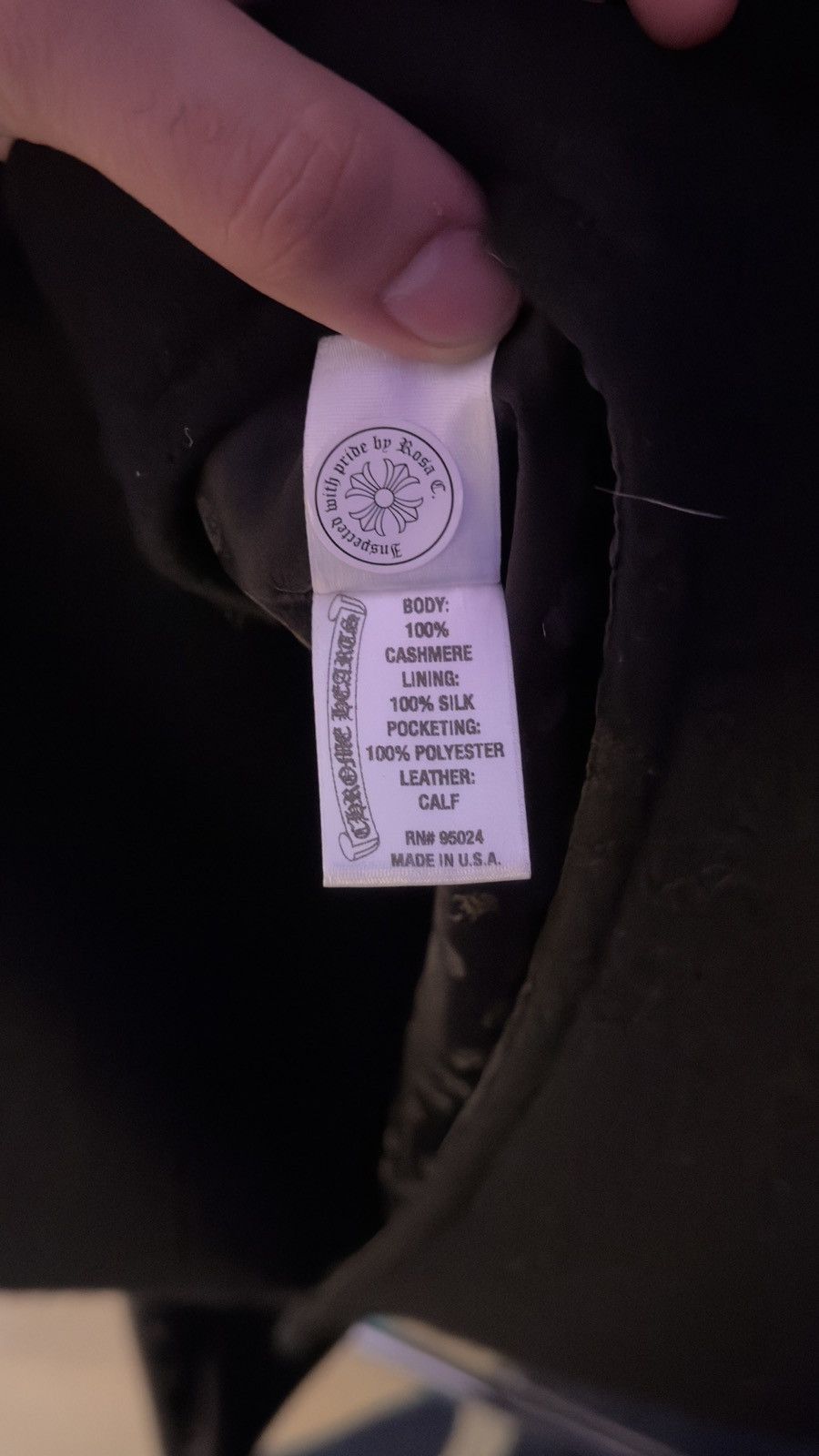 Chrome Hearts - Cross Tiretrack Spine