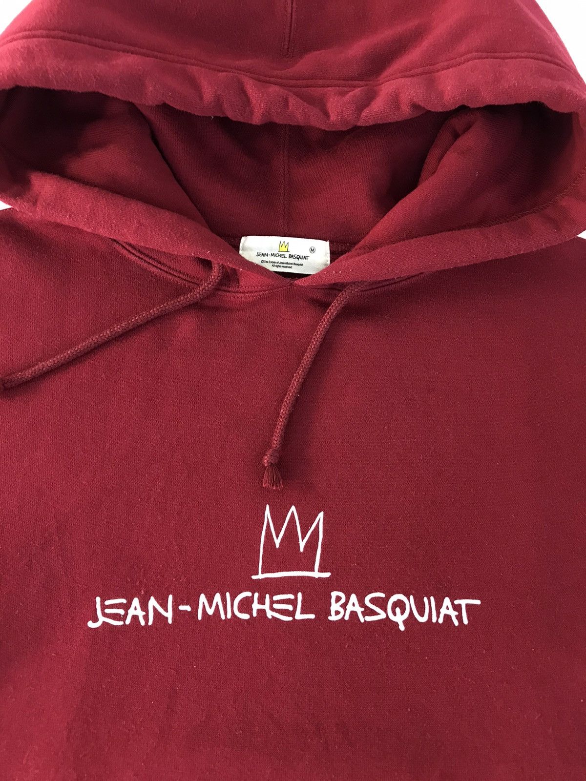 Jean-Michel Basquiat Vintage Sweatshirts Jeans Michel Basquiat Big Logo Hoodie Size US M / EU 48-50 / 2 - 4 Thumbnail