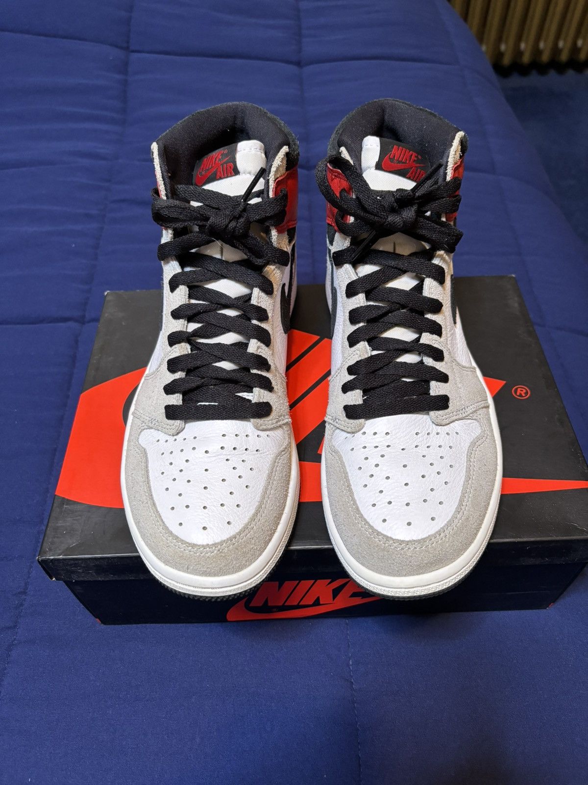 Jordan Brand Jordan 1 High Retro Smoke Gray 2020 Size 9.5 Size US 9.5 / EU 42-43 - 2 Thumbnail