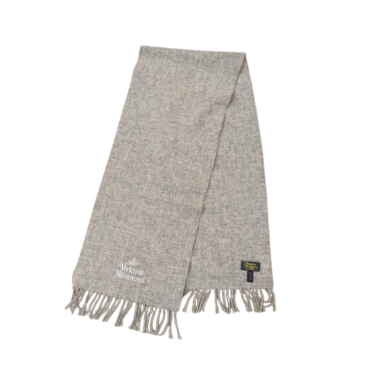 Smartwool × Vivienne Westwood Vivienne Westwood Embroidered Logo Wool Muffler Scarf Size ONE SIZE - 4 Thumbnail
