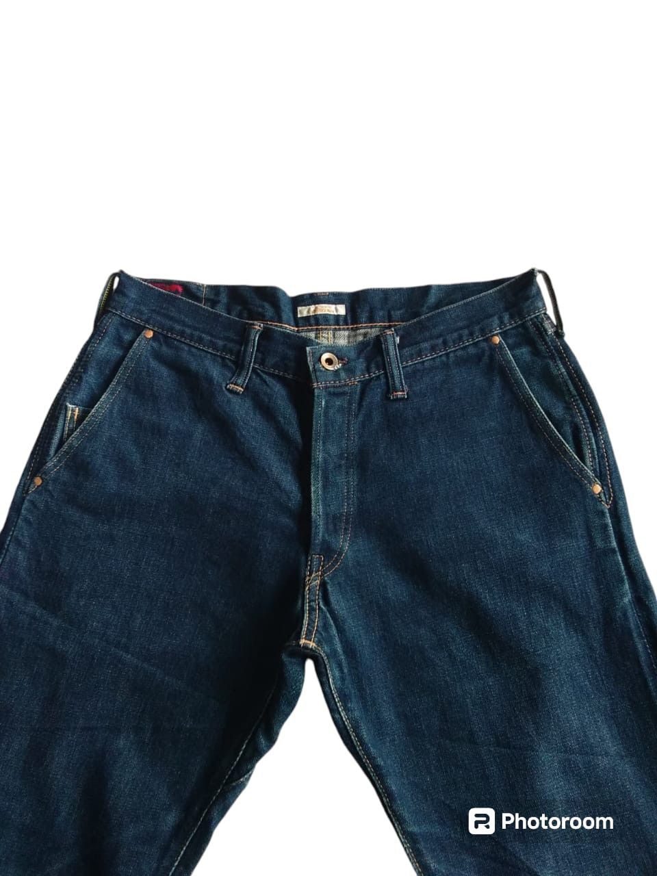 Kapital BRÚNA BÓINNE TABISUGATA NANANISHA SELVEDGE DENIM Size US 32 / EU 48 - 4 Thumbnail