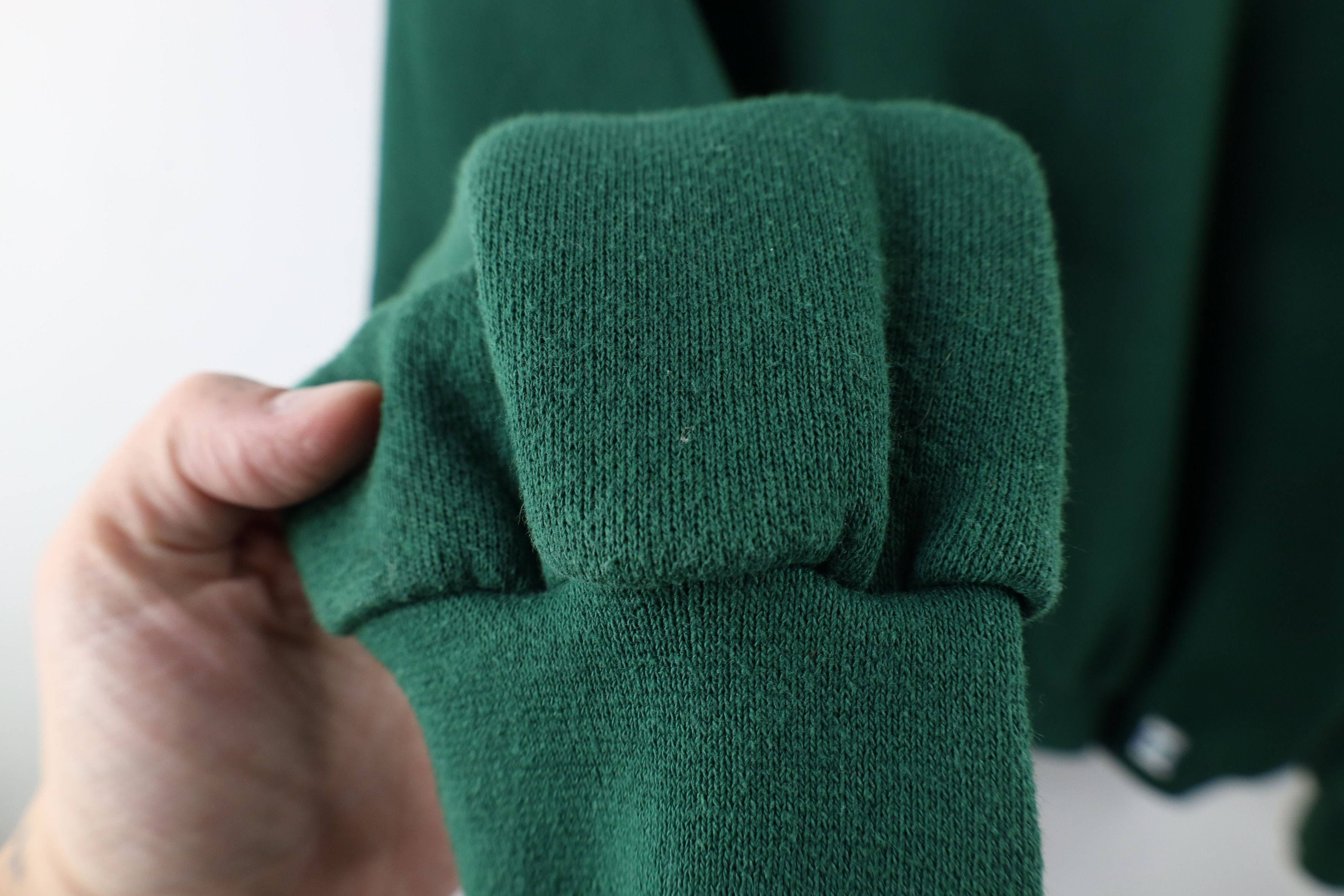 Vintage Vintage 90s Streetwear Heavyweight Sweatshirt Green USA Size US XXL / EU 58 / 5 - 8 Thumbnail