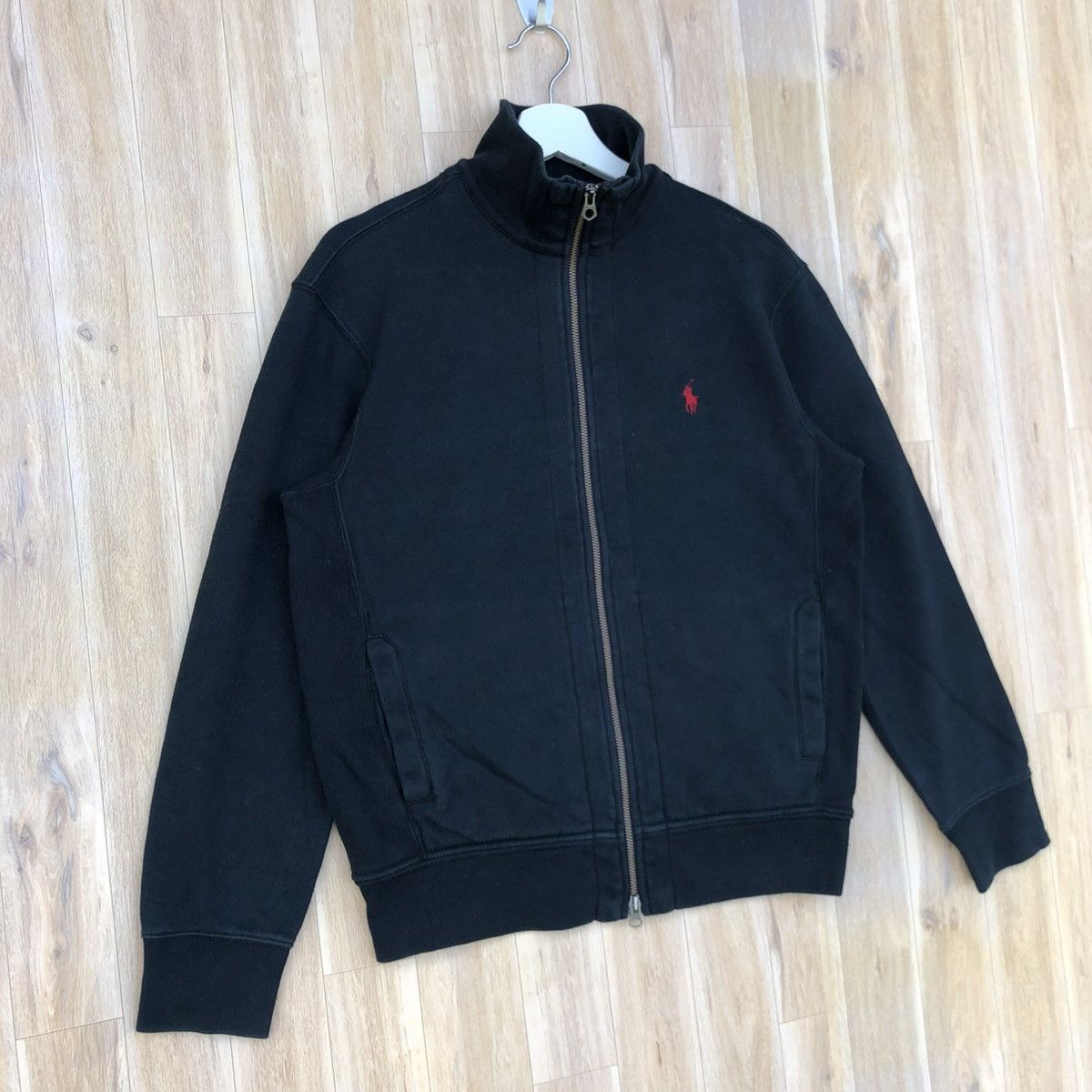 Polo Ralph Lauren × Ralph Lauren Vintage Polo Ralph Lauren Zipper Pullover Size US L / EU 52-54 / 3 - 2 Thumbnail