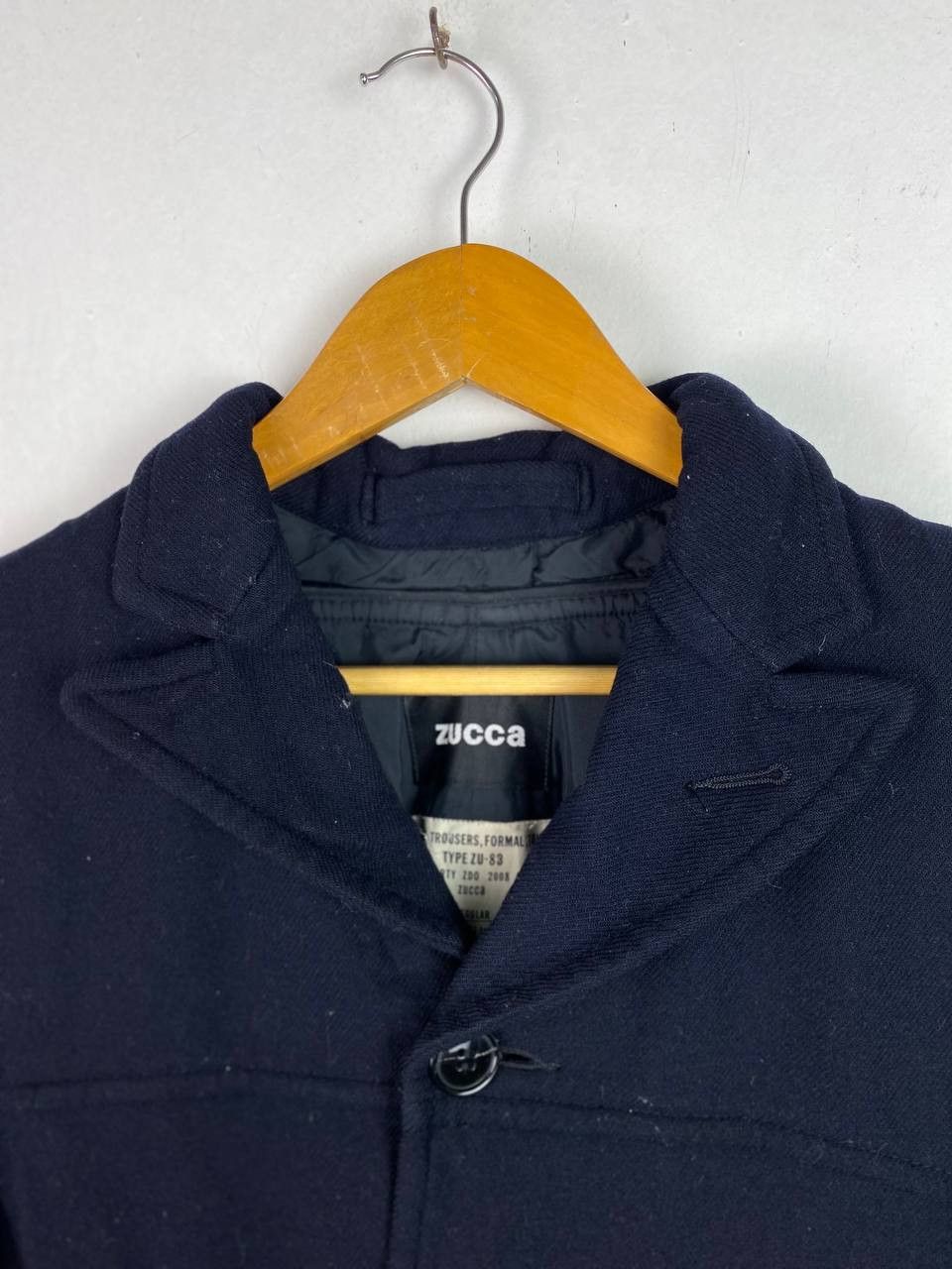 Zucca zucca 2008 A/W wool cashmere blouson jacket Size US S / EU 44-46 / 1 - 2 Thumbnail