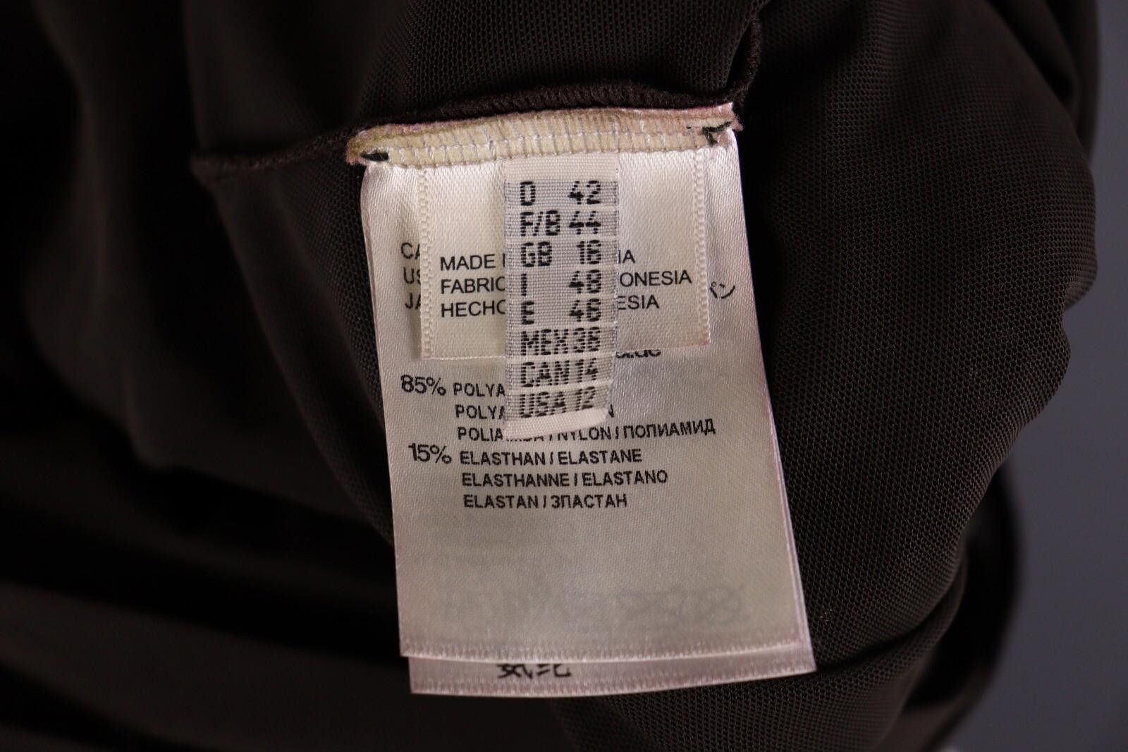 Polo Ralph Lauren Laurel by Escada Brown Tank Top Shirt I 48 / USA 12 / GB 16 Size M / US 6-8 / IT 42-44 - 11 Thumbnail